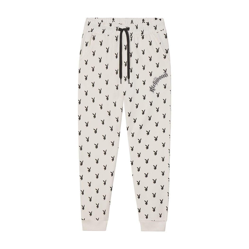 Playboy x John Richmond Repeating Rabbit Head Sweatpants - Playboy