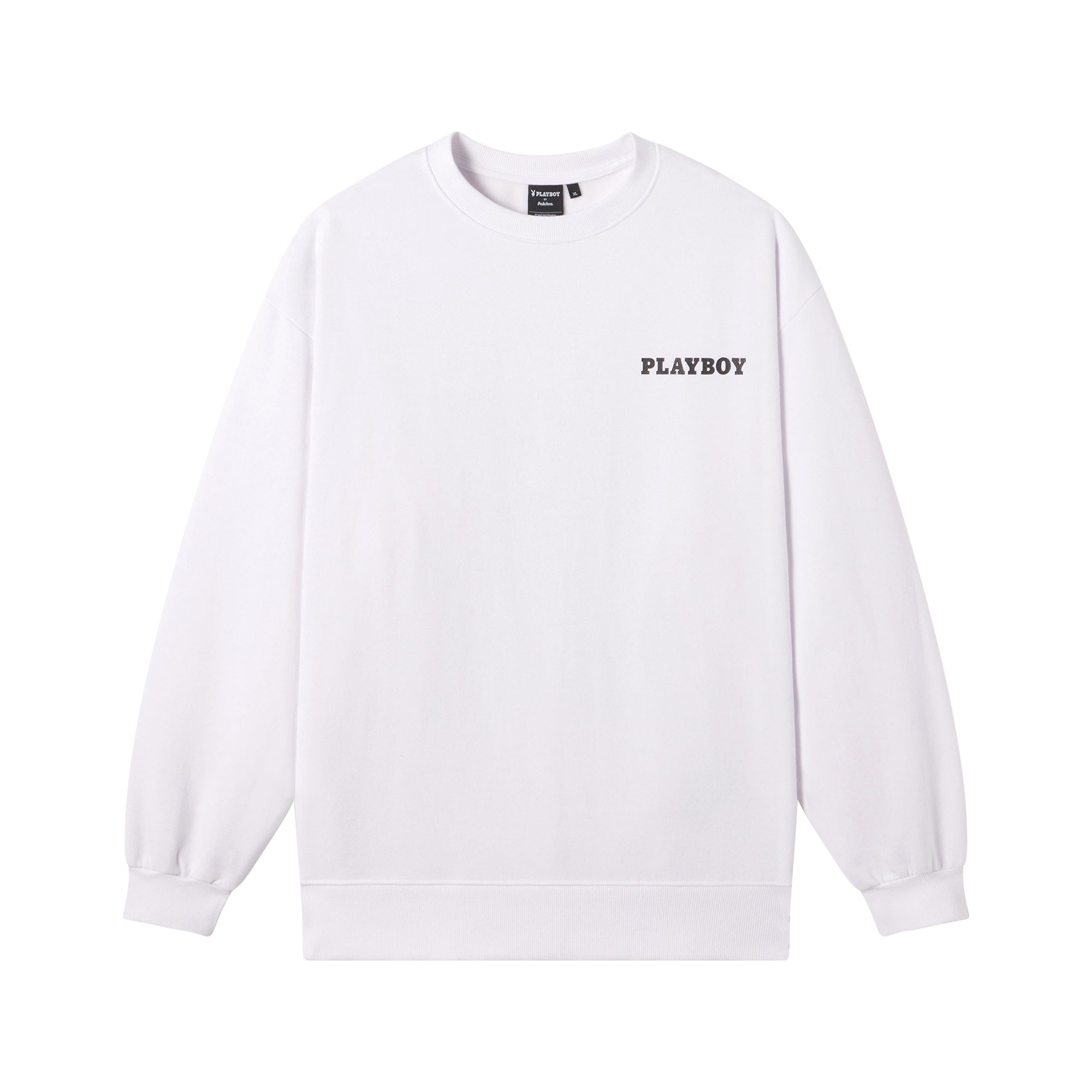 Playboy x Peaches Script Crewneck Sweatshirt - Playboy