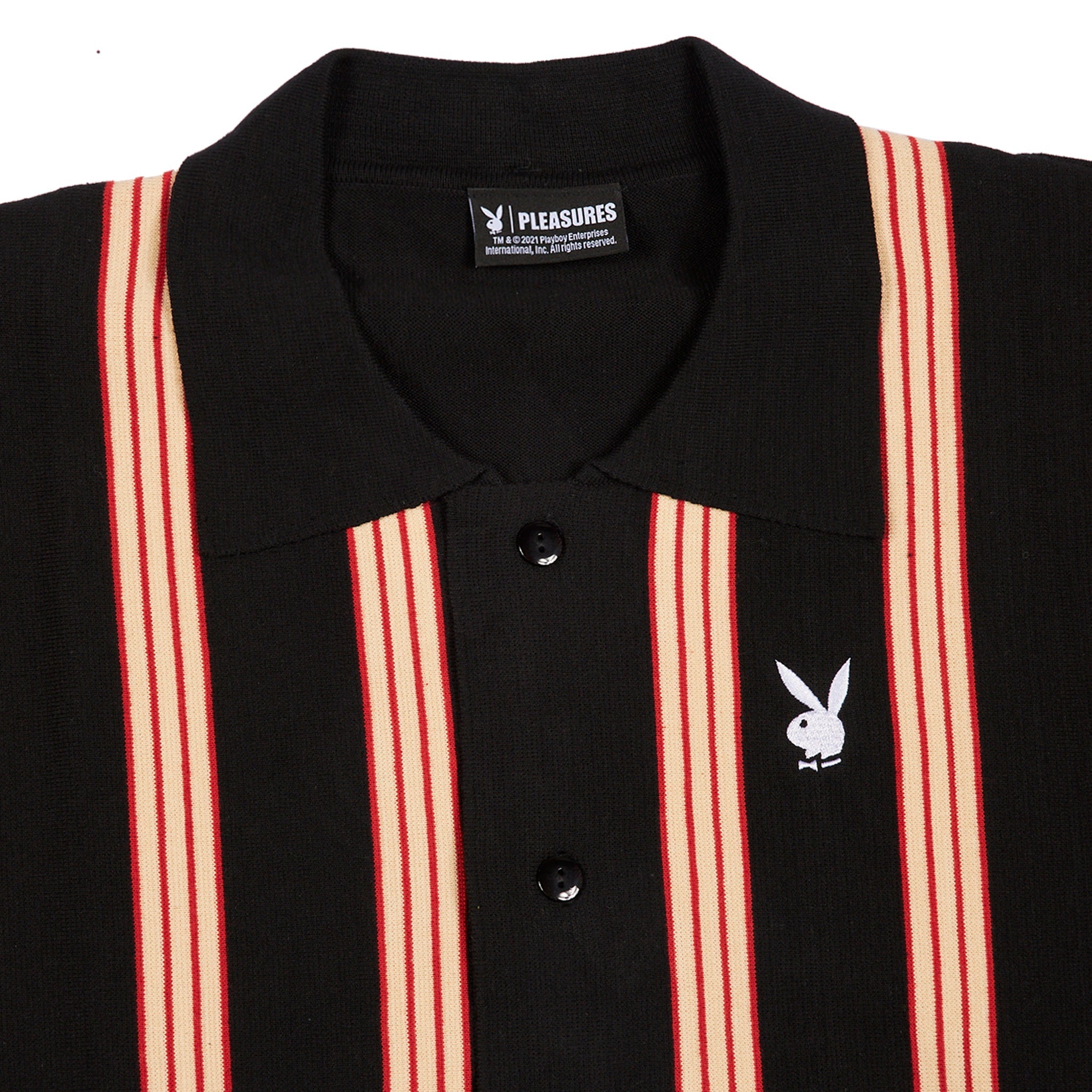 Playboy x Pleasures Club Woven Cardigan Sweater - Playboy