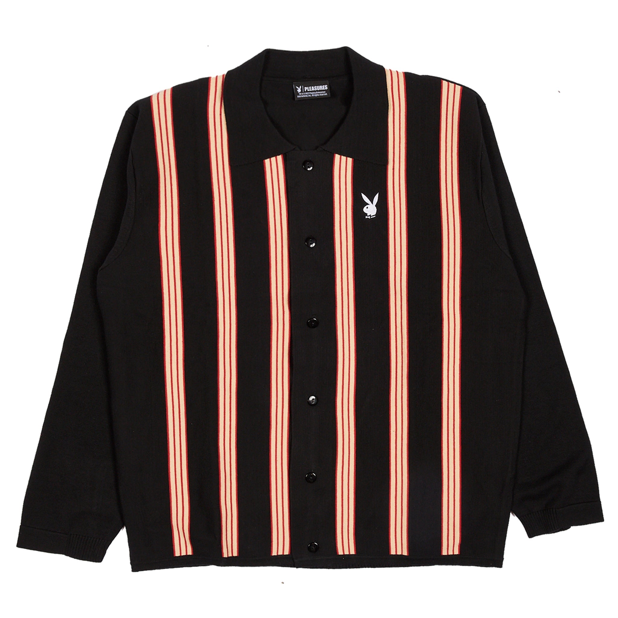 Playboy x Pleasures Club Woven Cardigan Sweater - Playboy