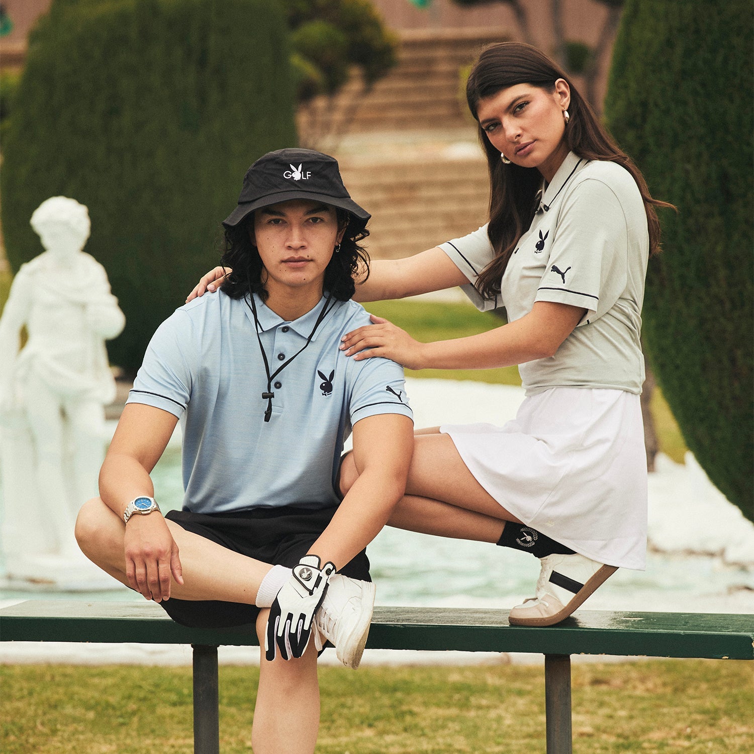 Puma Golf Monarch Performance Polo - Playboy