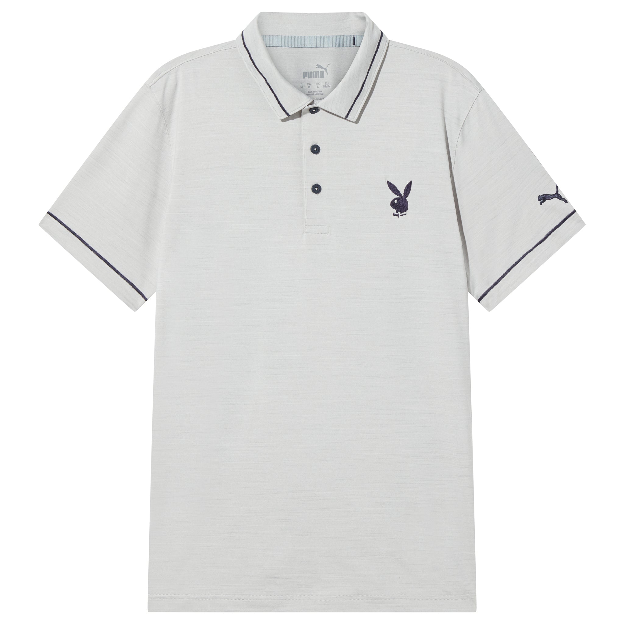 Puma Golf Tipped Performance Polo - Playboy