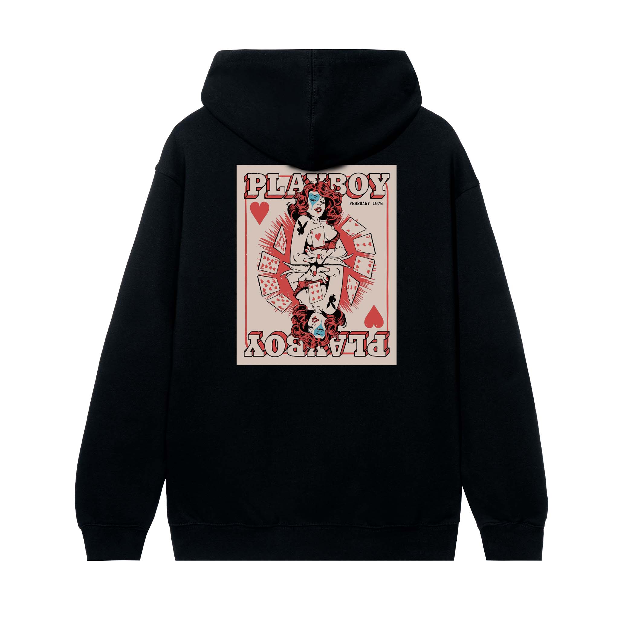 Queen Of Hearts Hoodie - Playboy