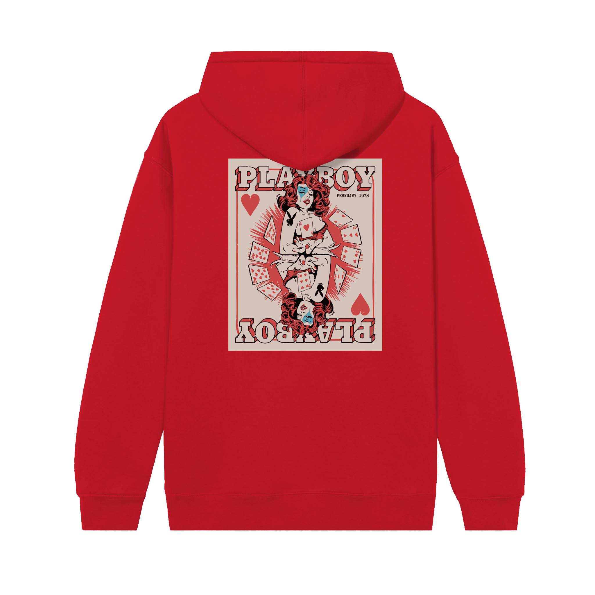 Queen Of Hearts Hoodie - Playboy