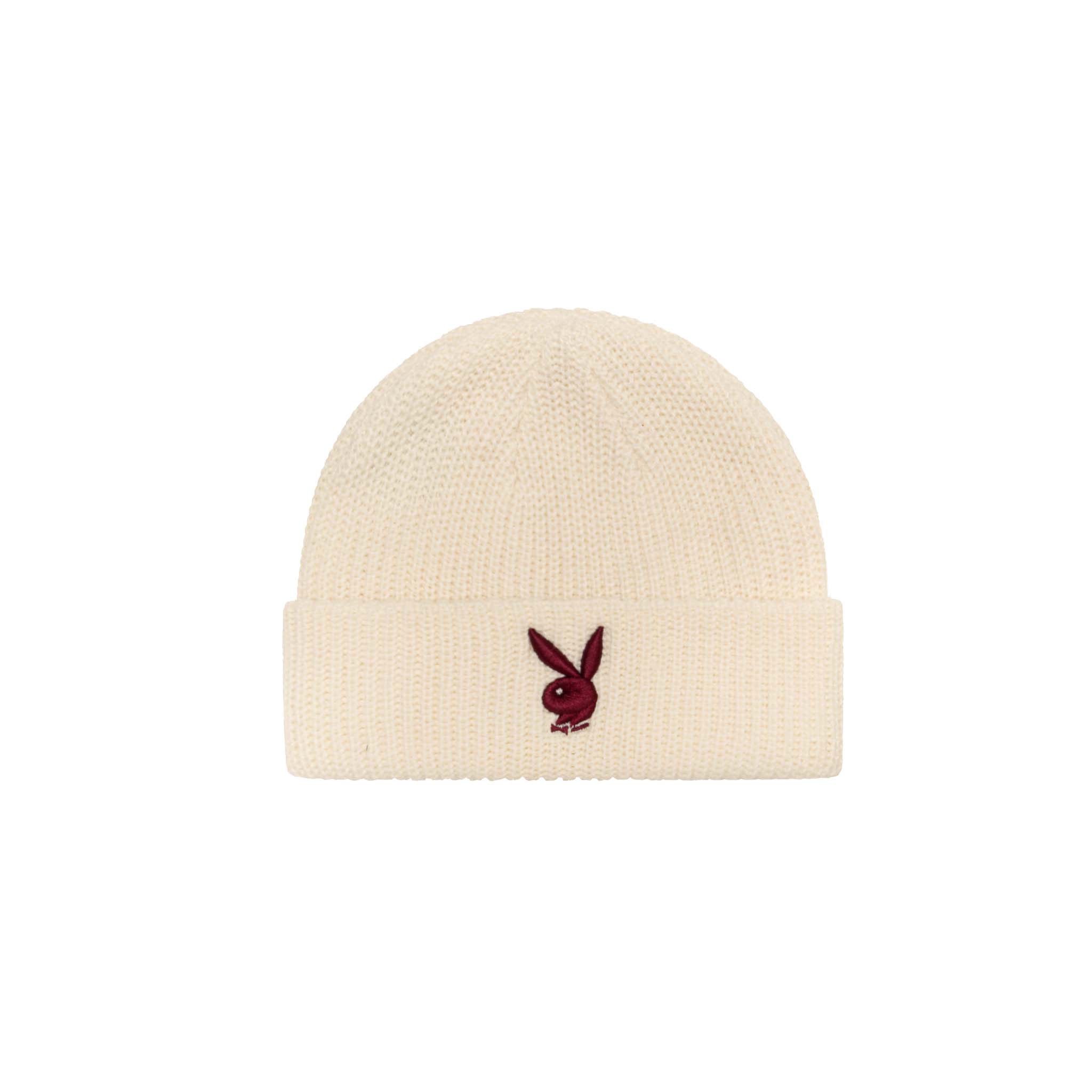 Rabbit Head Knit Beanie - Playboy