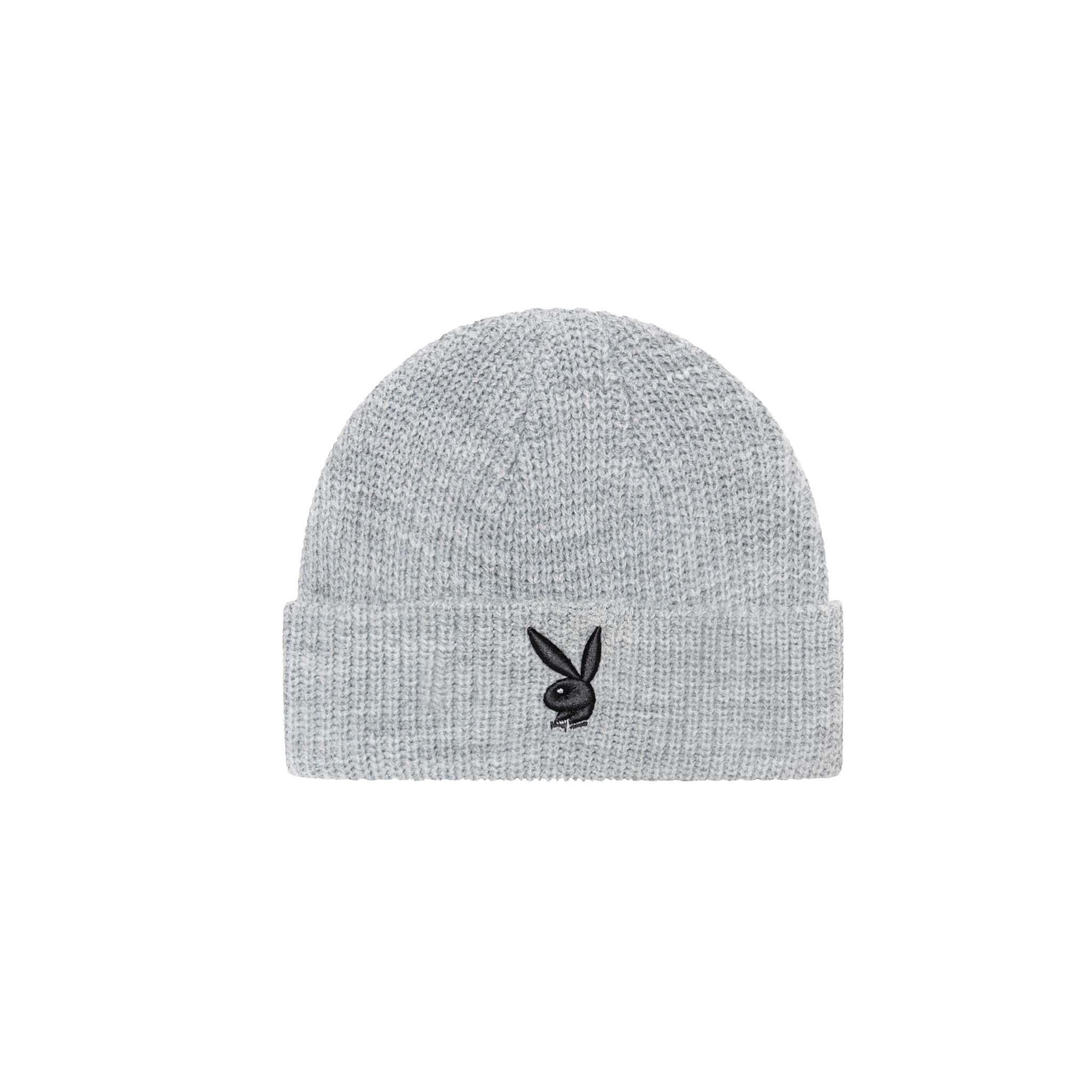 Rabbit Head Knit Beanie - Playboy