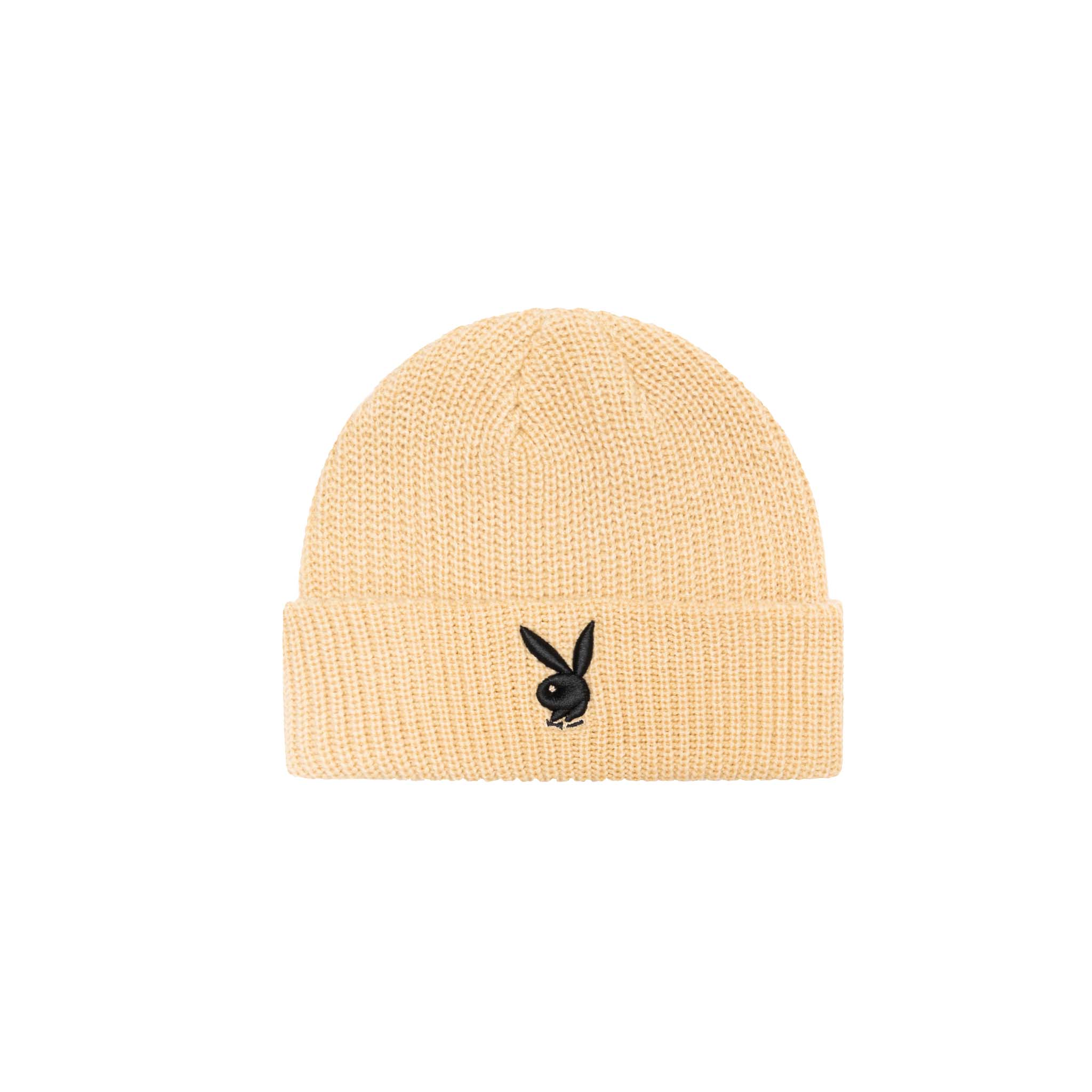 Rabbit Head Knit Beanie - Playboy