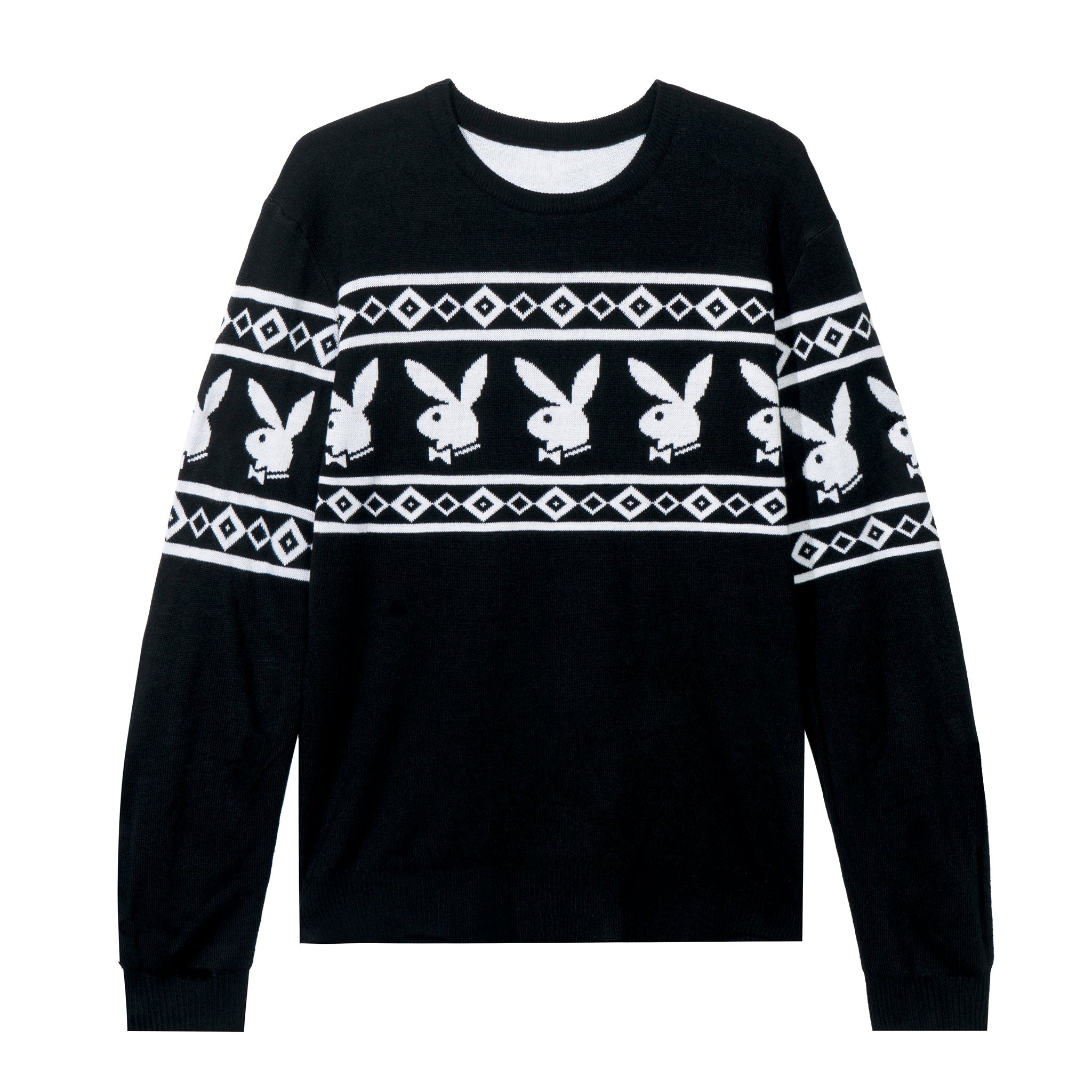 Rabbit Head Knit Sweater - Playboy