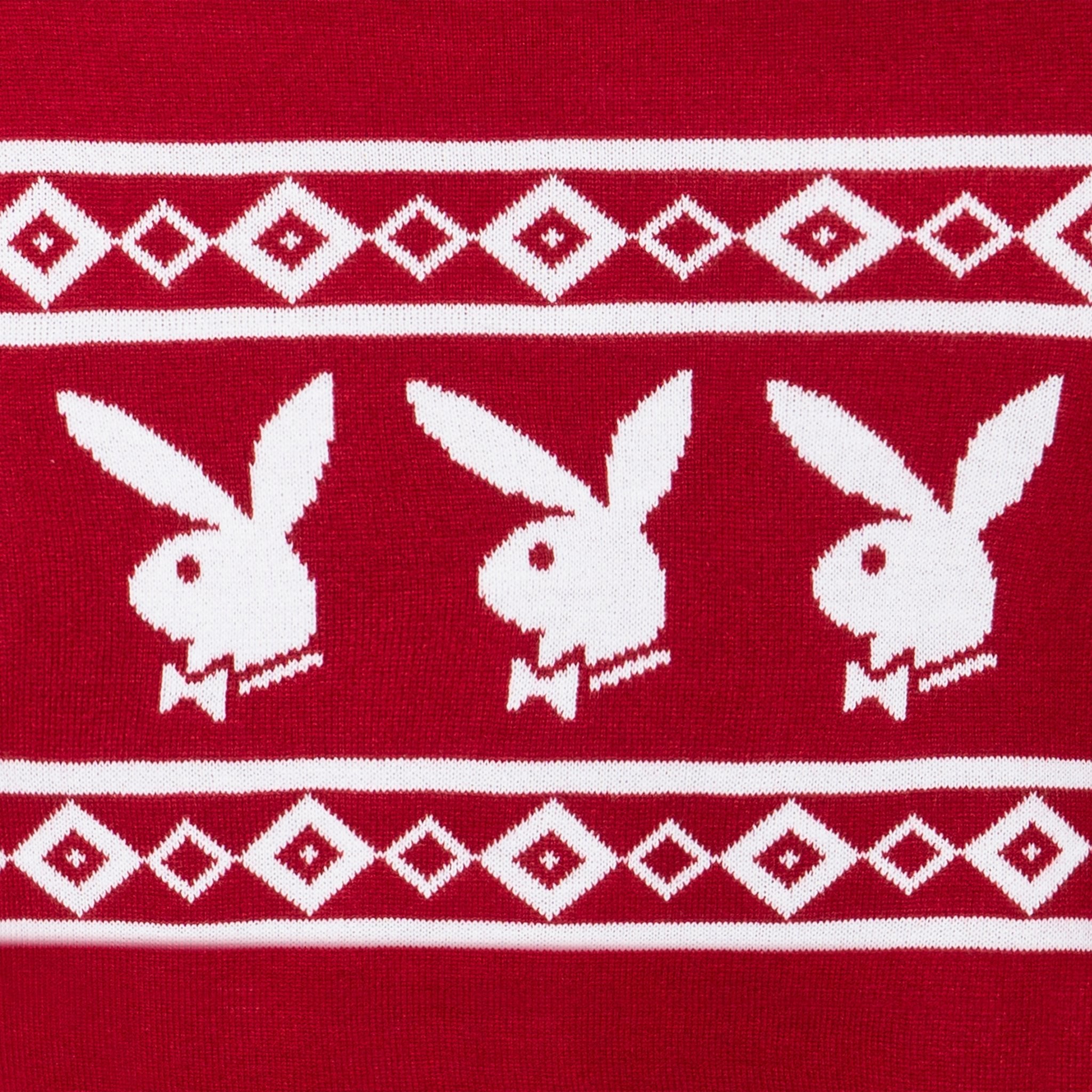 Rabbit Head Knit Sweater - Playboy