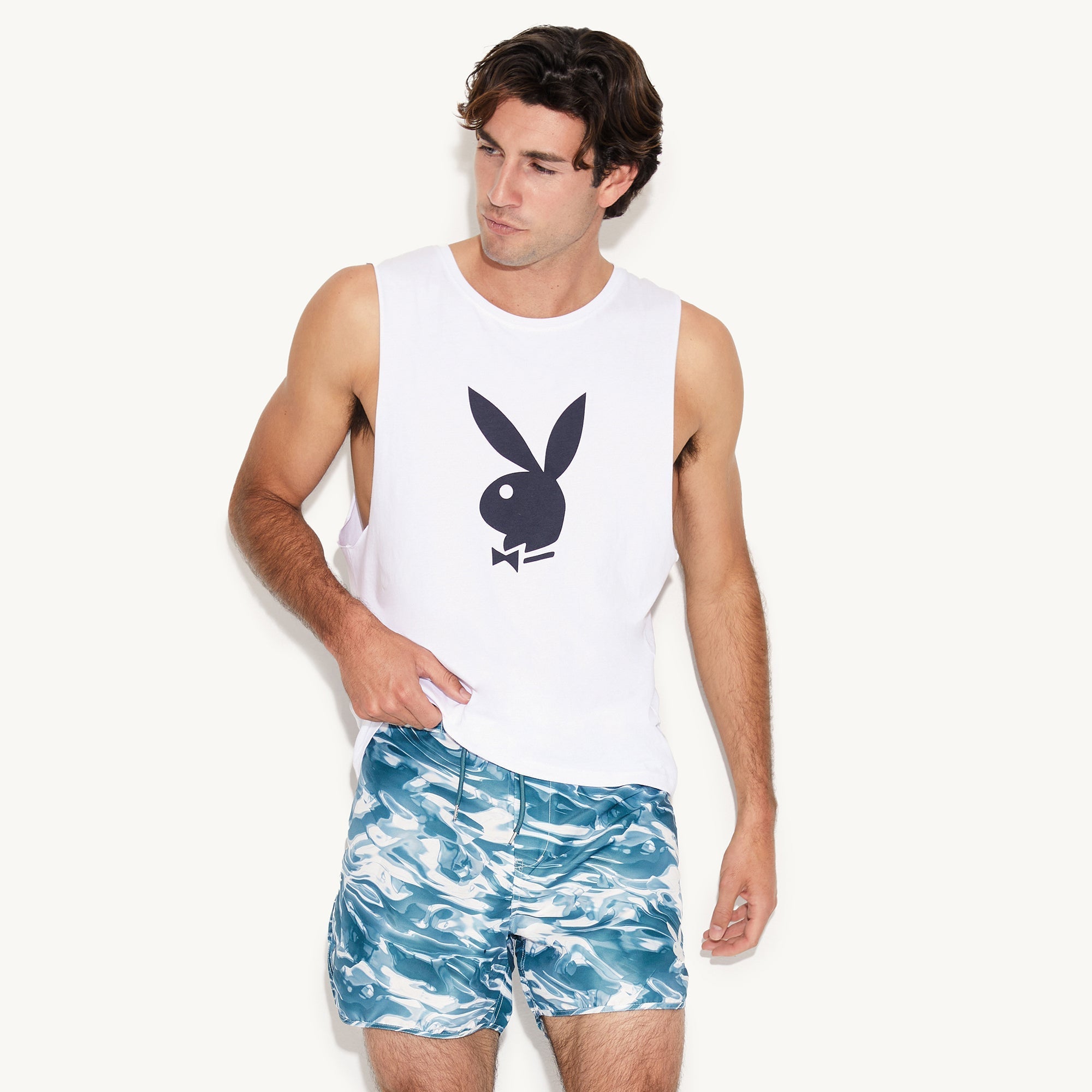 Rabbit Head Muscle Tank - Playboy