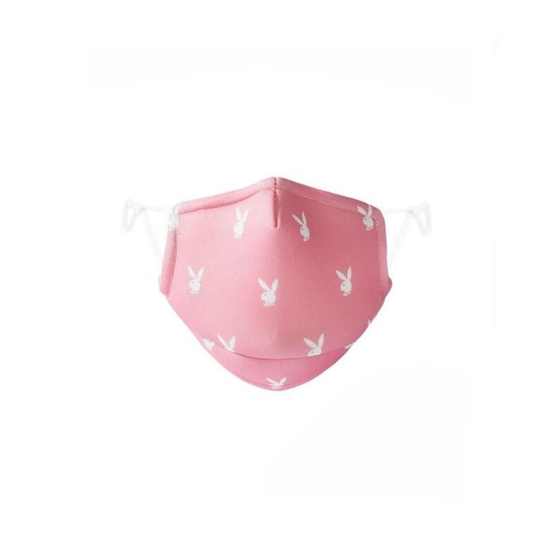 Rabbit Heads Adjustable Face Mask - Playboy