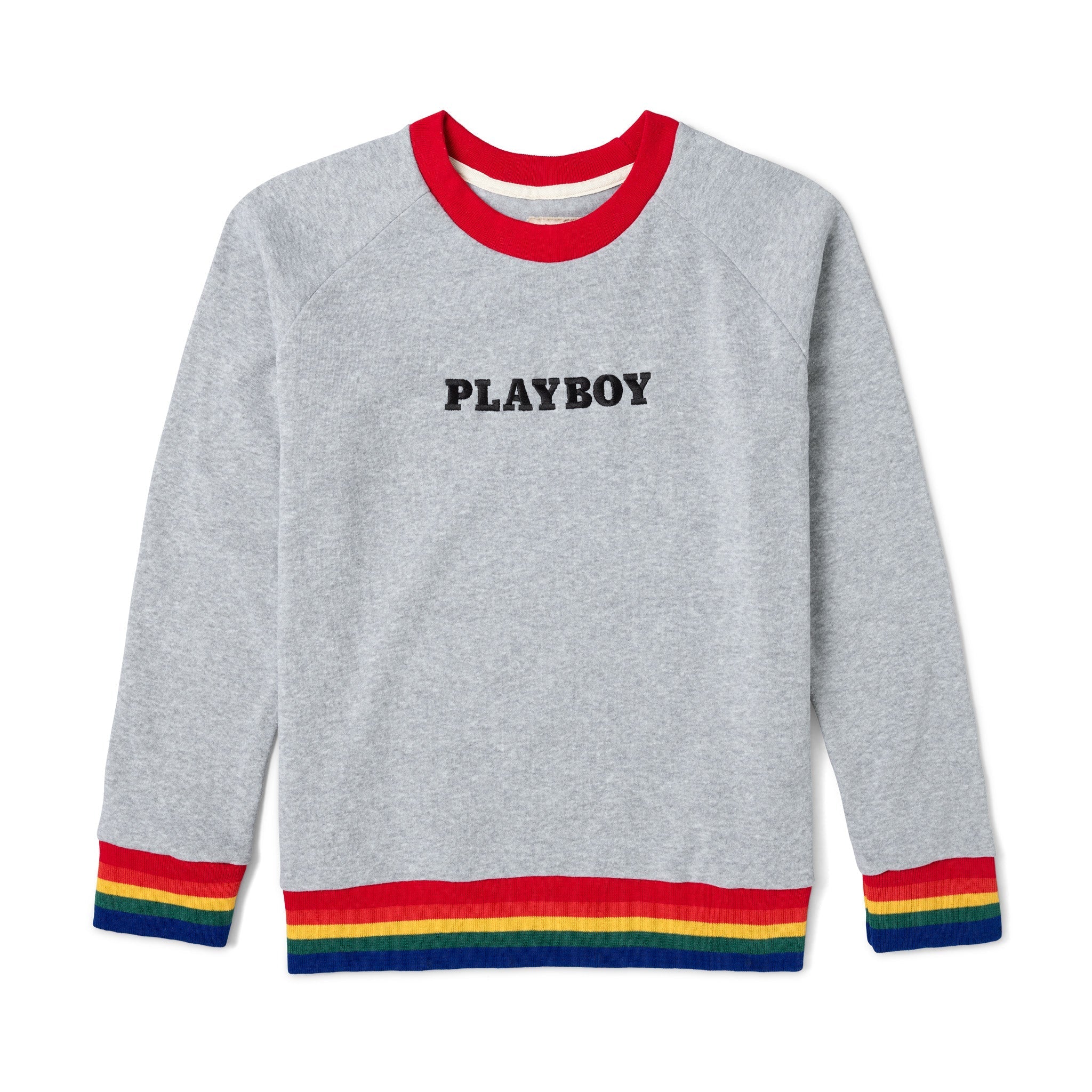 Rainbow Love Sweatshirt - Playboy