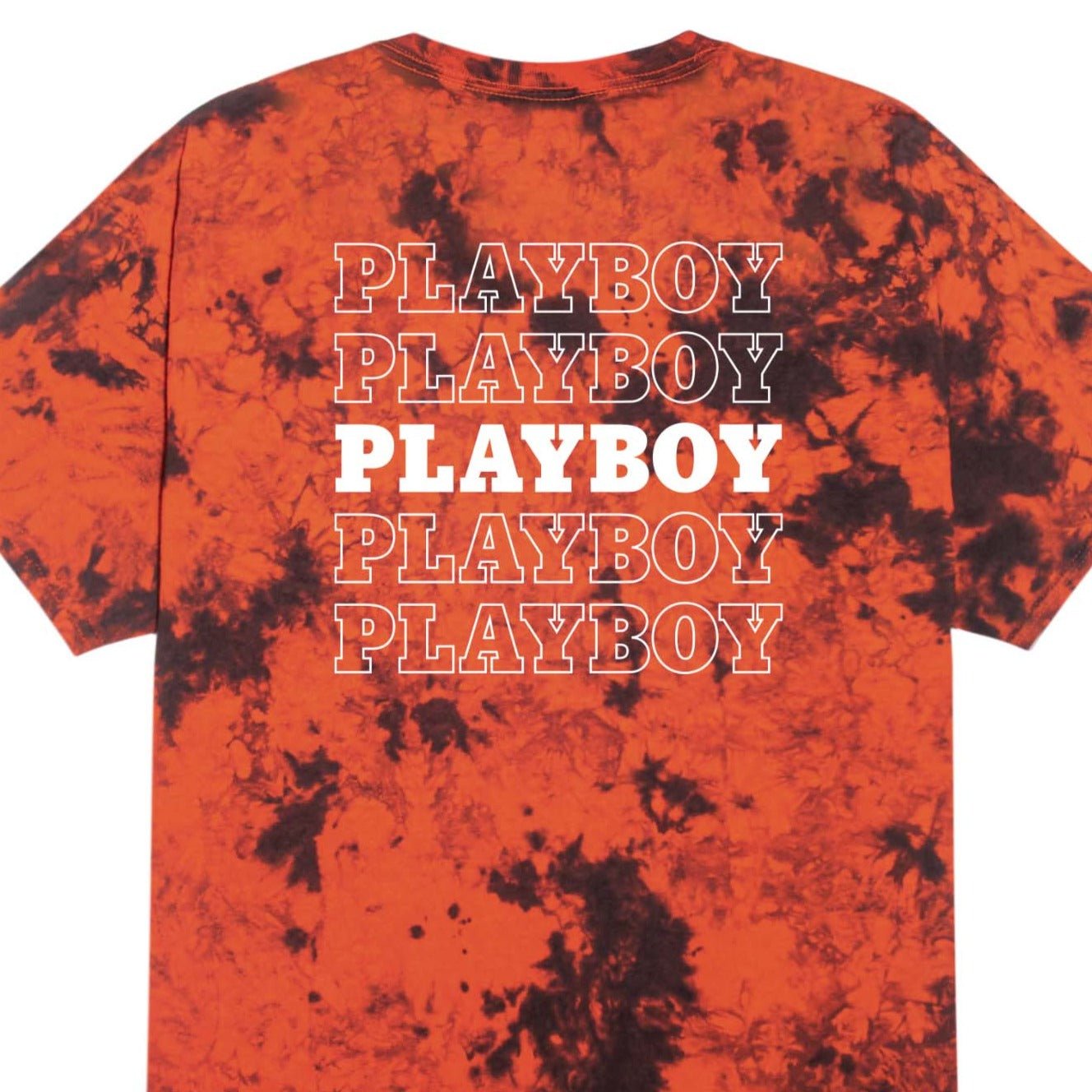 Repeating Masthead Tie Dye T-Shirt - Playboy