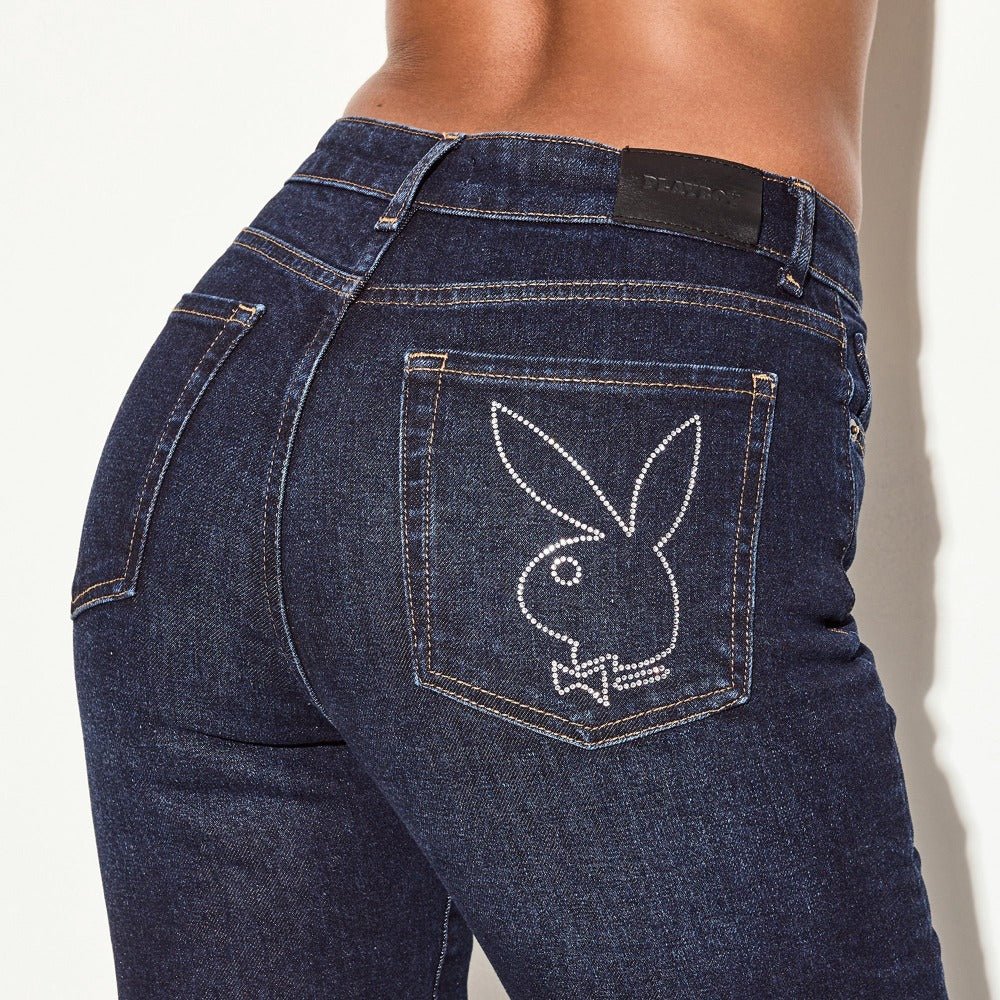 The Flare Jean Indigo - Playboy