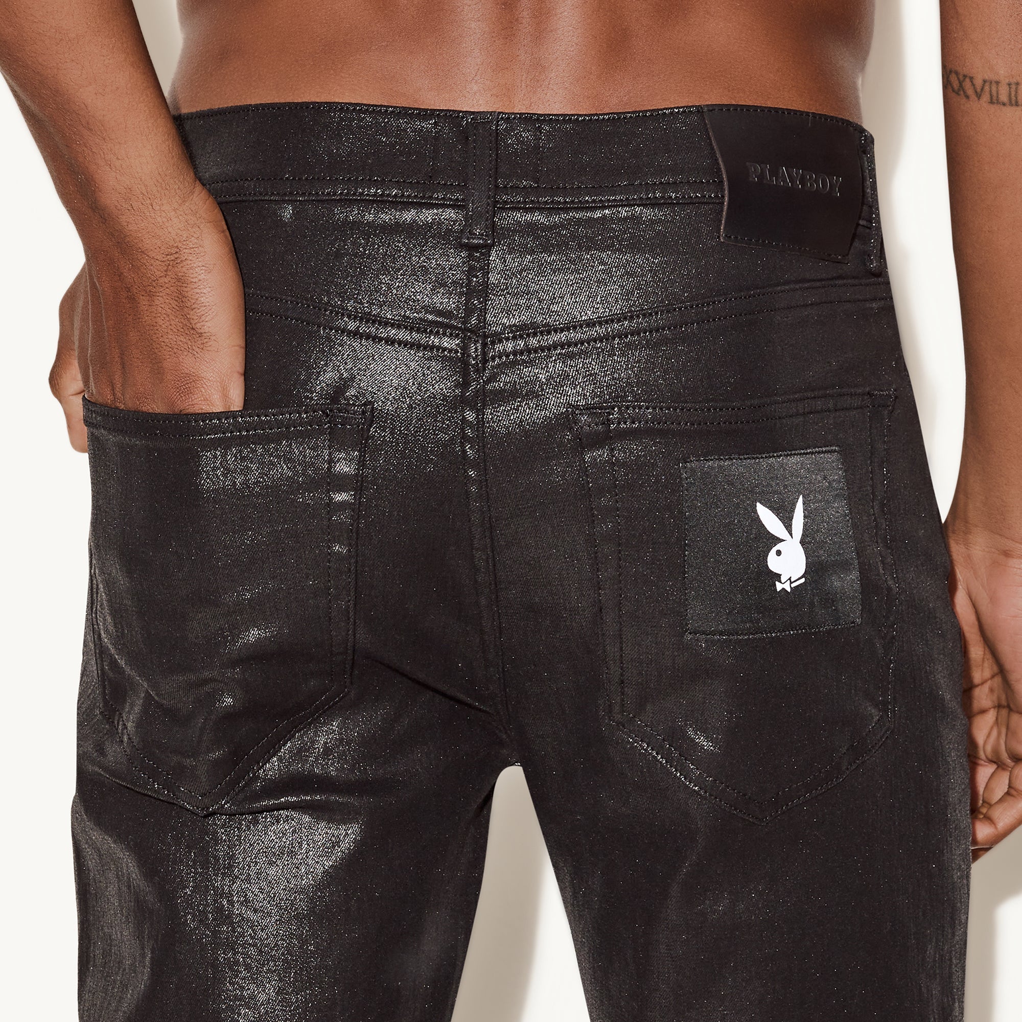 The Skinny Jean Waxed Denim - Playboy