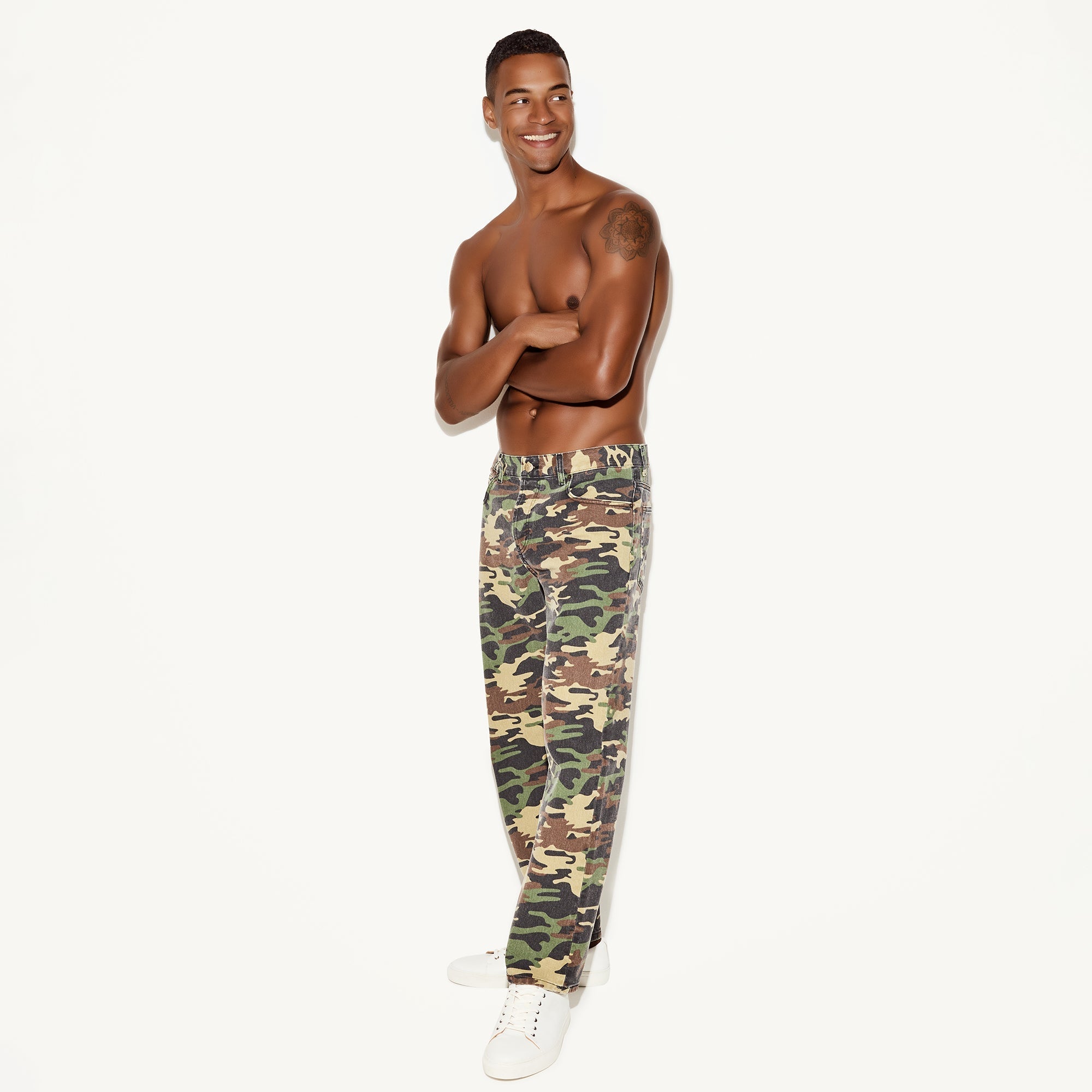 The Straight Leg Jean Camo - Playboy