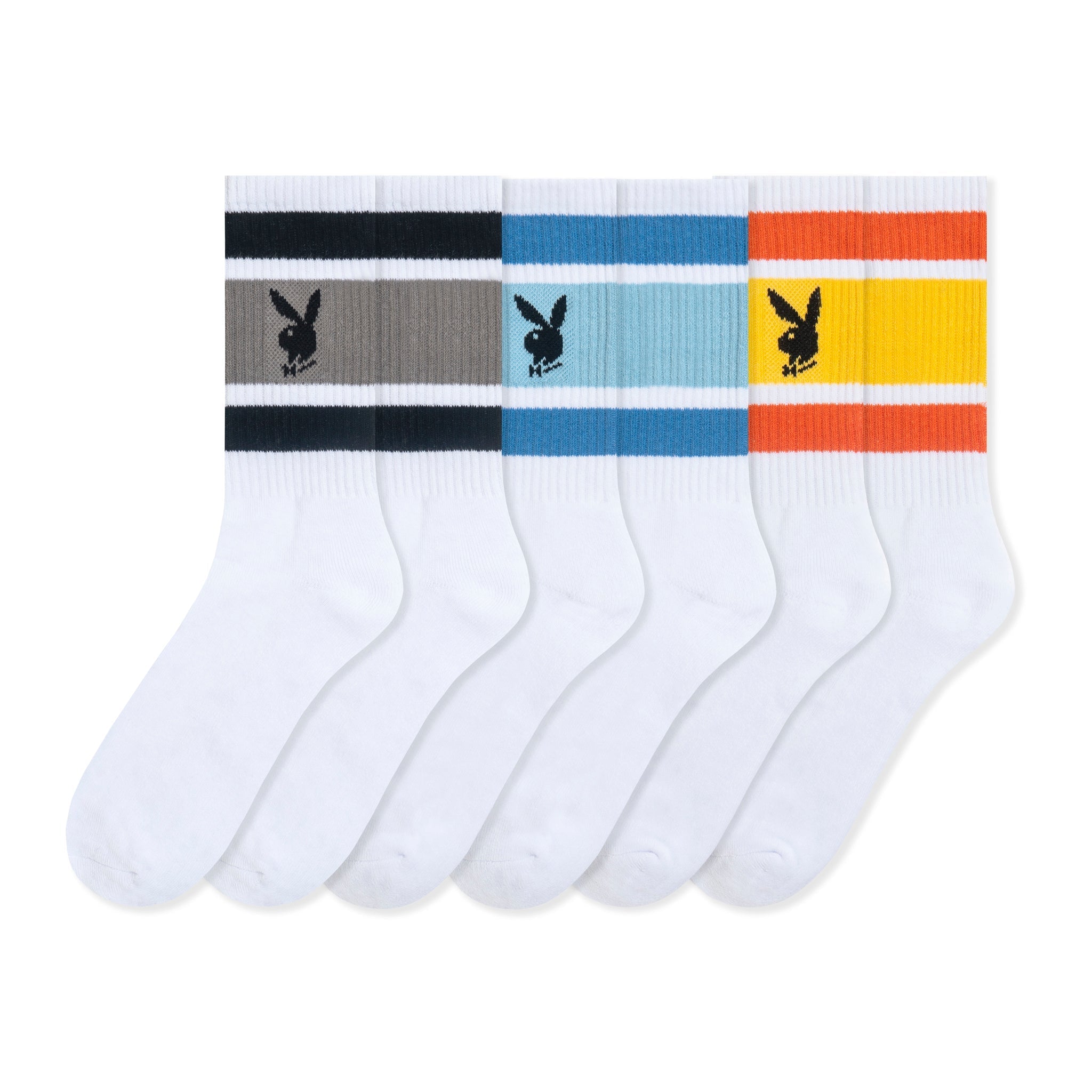 Three Pack Crew Socks - Playboy