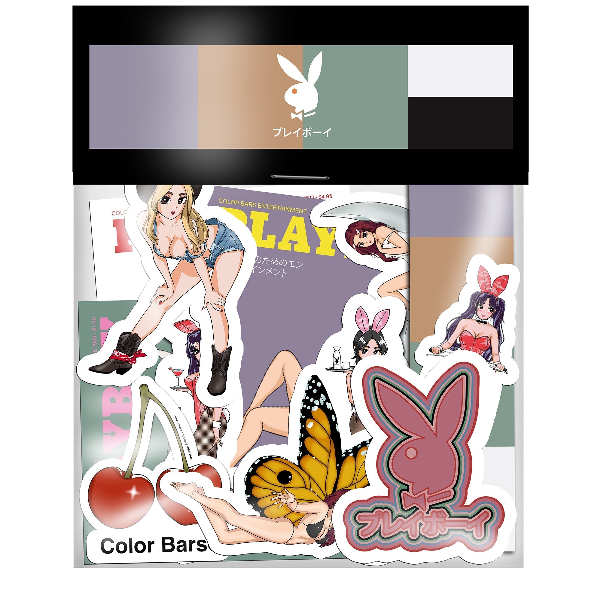 Tokyo Club 3.0 Sticker Pack - Playboy