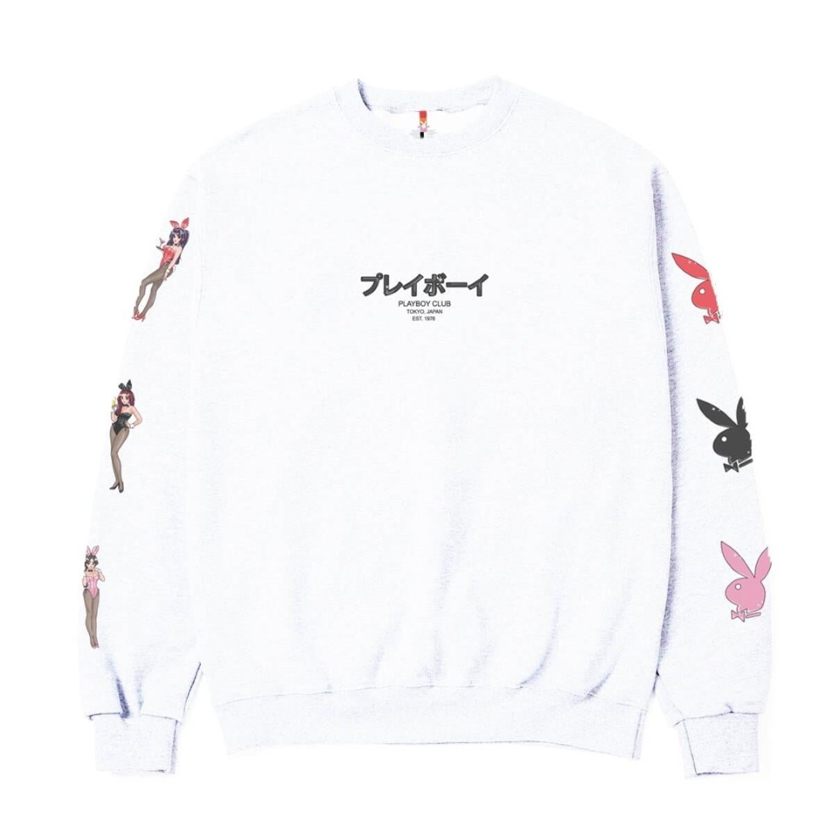 Tokyo Club Bunny Crewneck Sweatshirt - Playboy