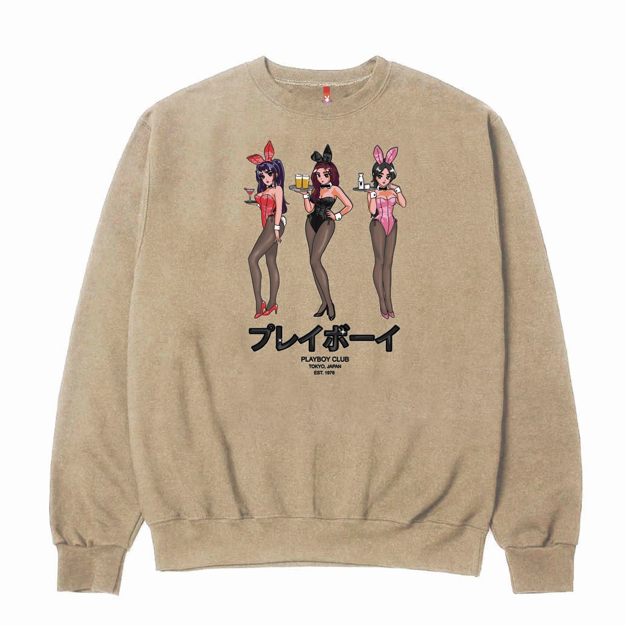 Tokyo Club Happy Hour Crewneck Sweatshirt - Playboy