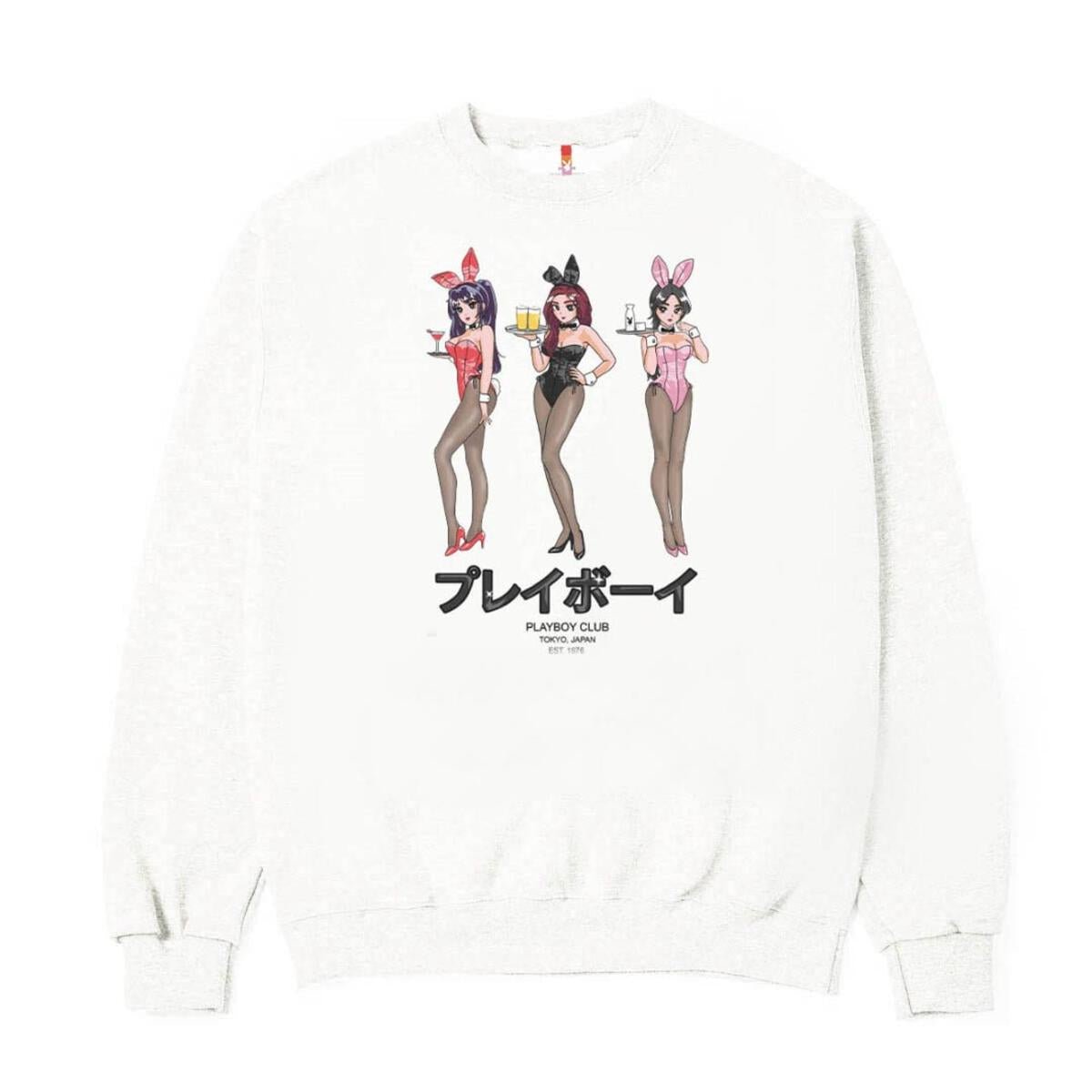 Tokyo Club Happy Hour Crewneck Sweatshirt - Playboy