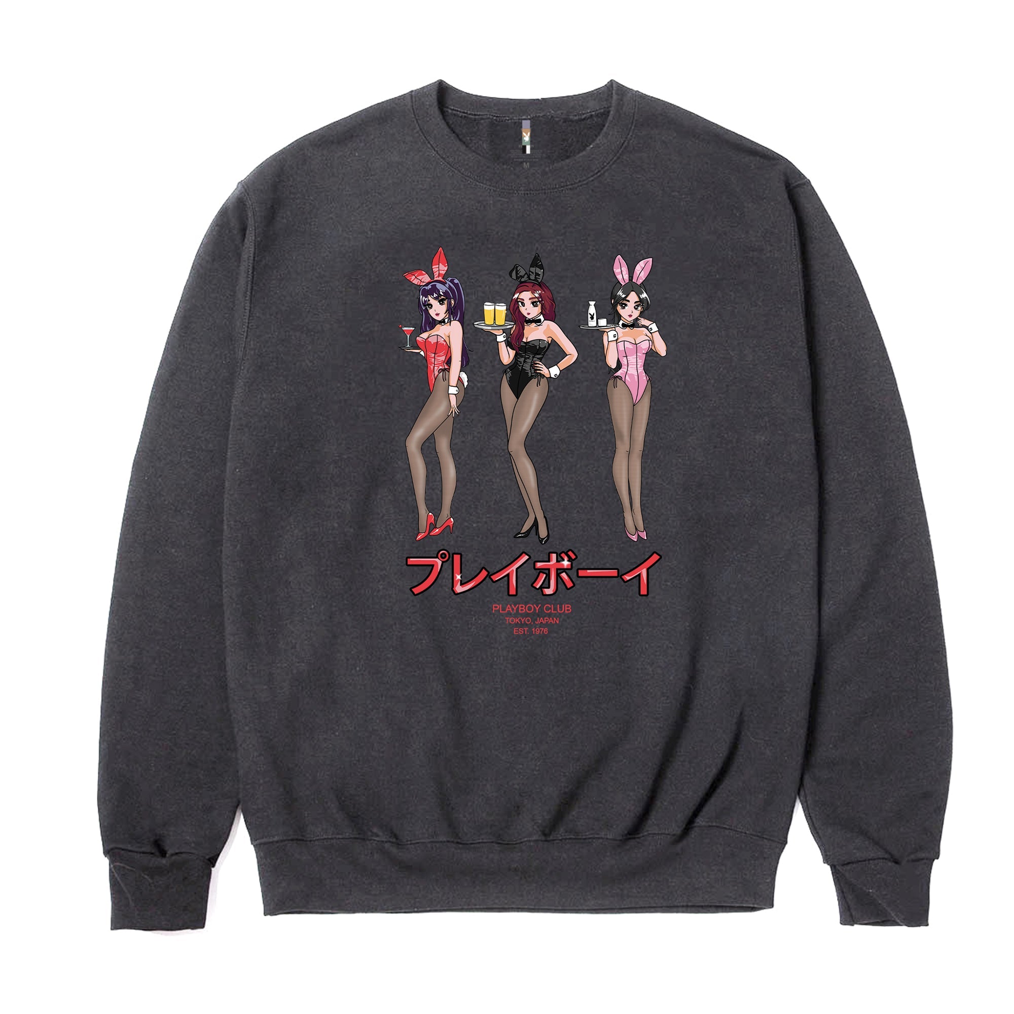 Tokyo Club Happy Hour Crewneck Sweatshirt - Playboy