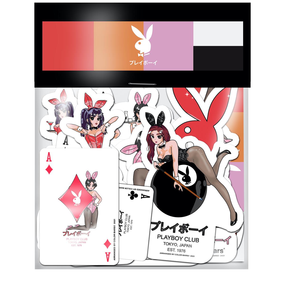 Tokyo Club Sticker Pack - Playboy