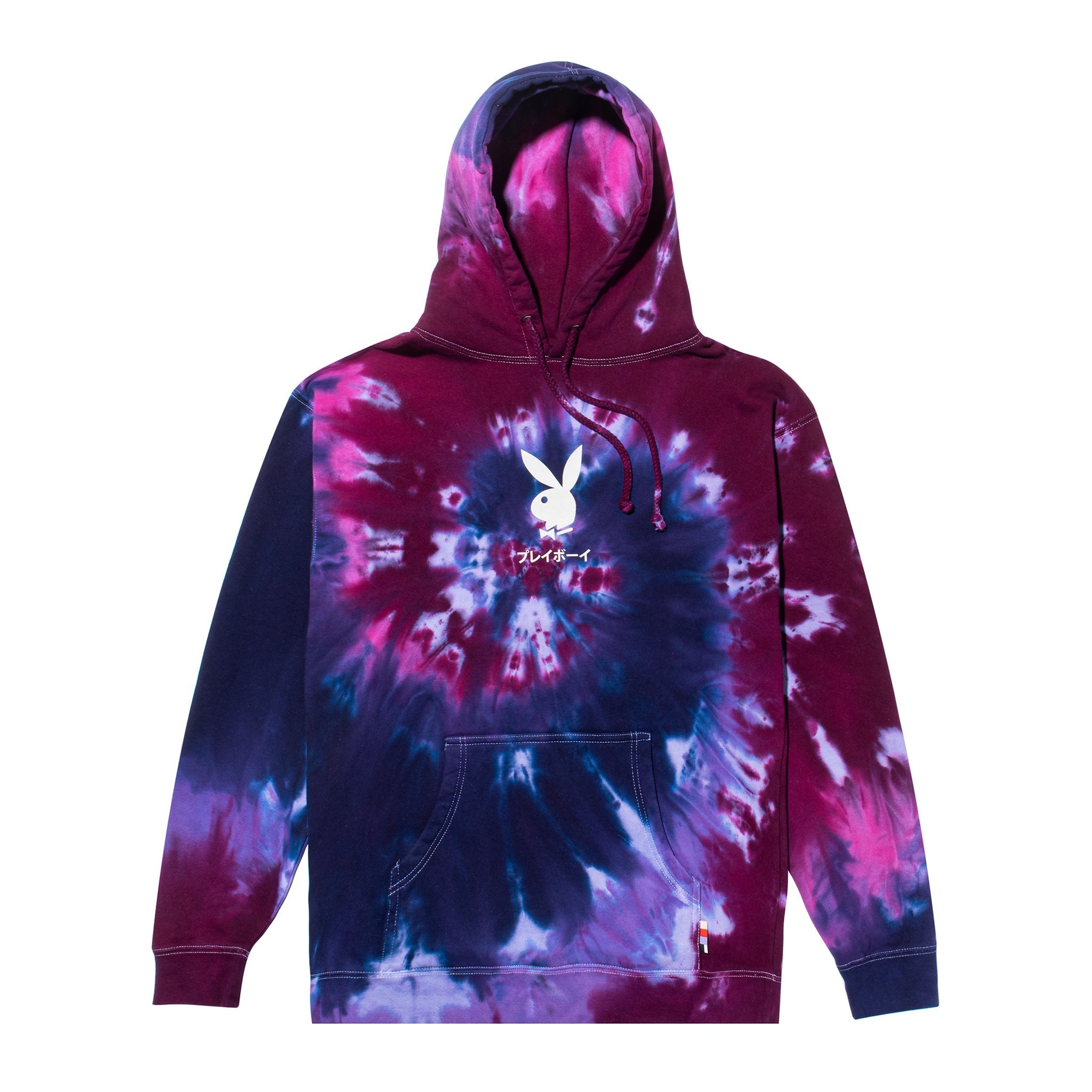 Tokyo Club Tie - Dye Hoodie - Playboy