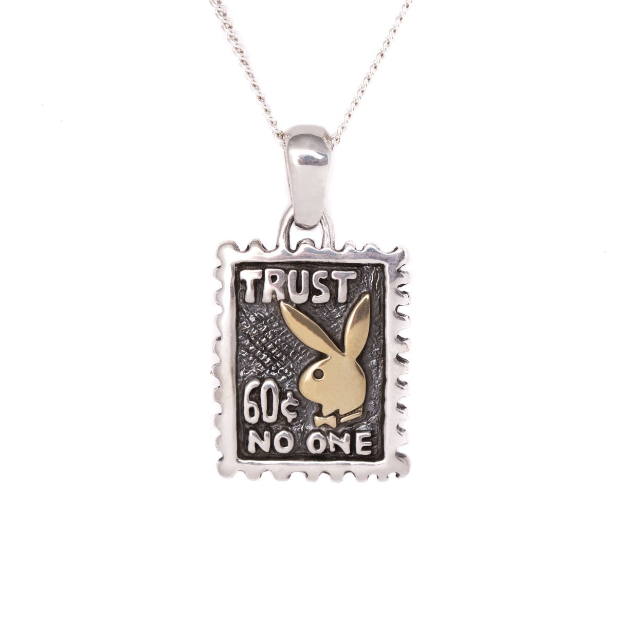 Trust No One Necklace - Playboy