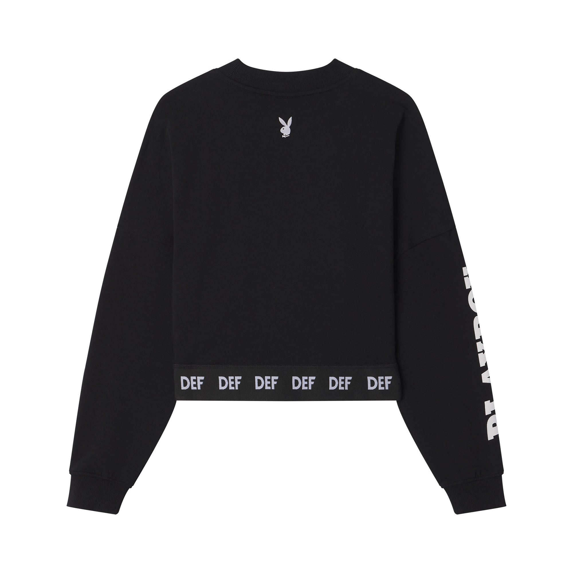 Women's Cropped Logo Crewneck Sweatshirt - Playboy