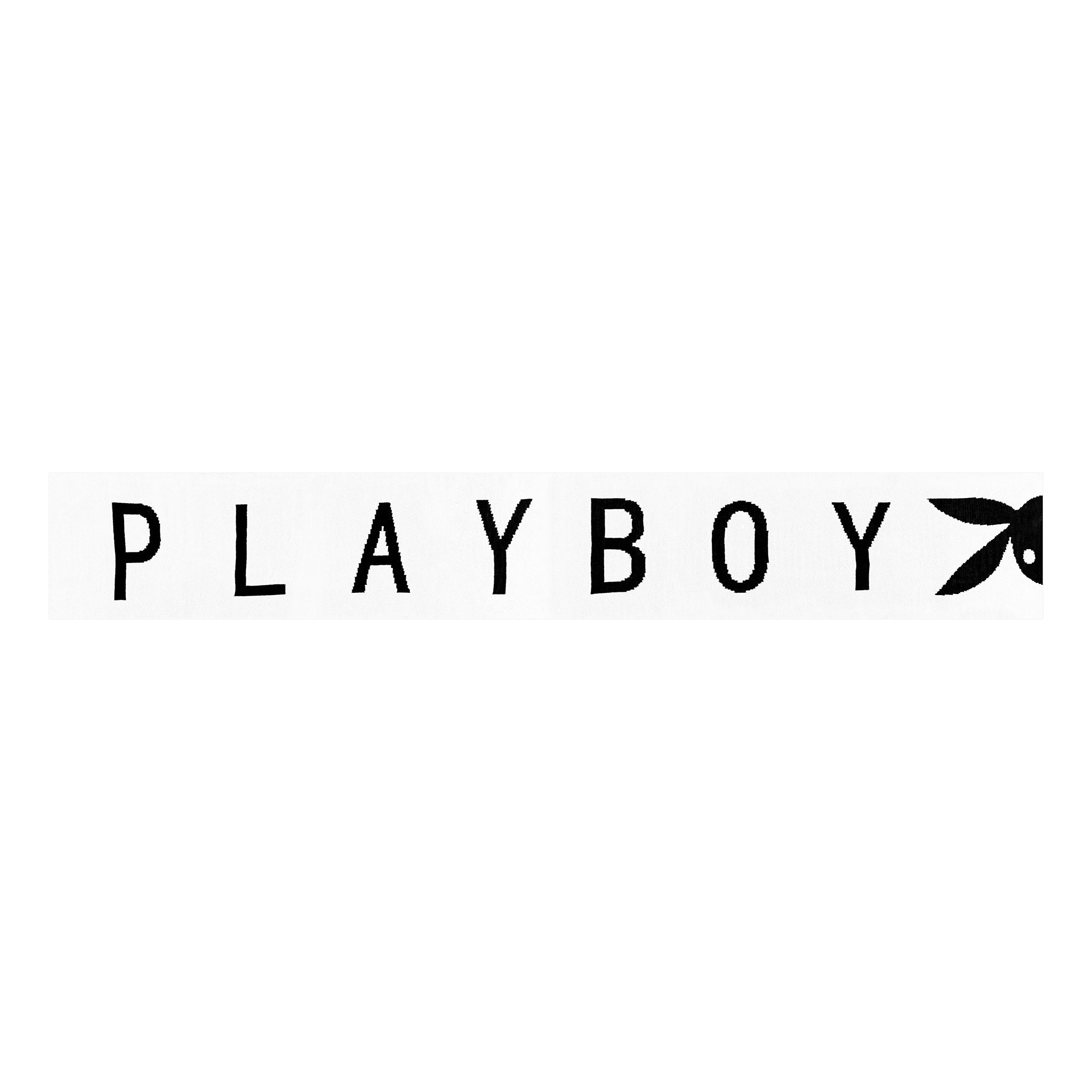 Women's Knit Logo Scarf - Playboy