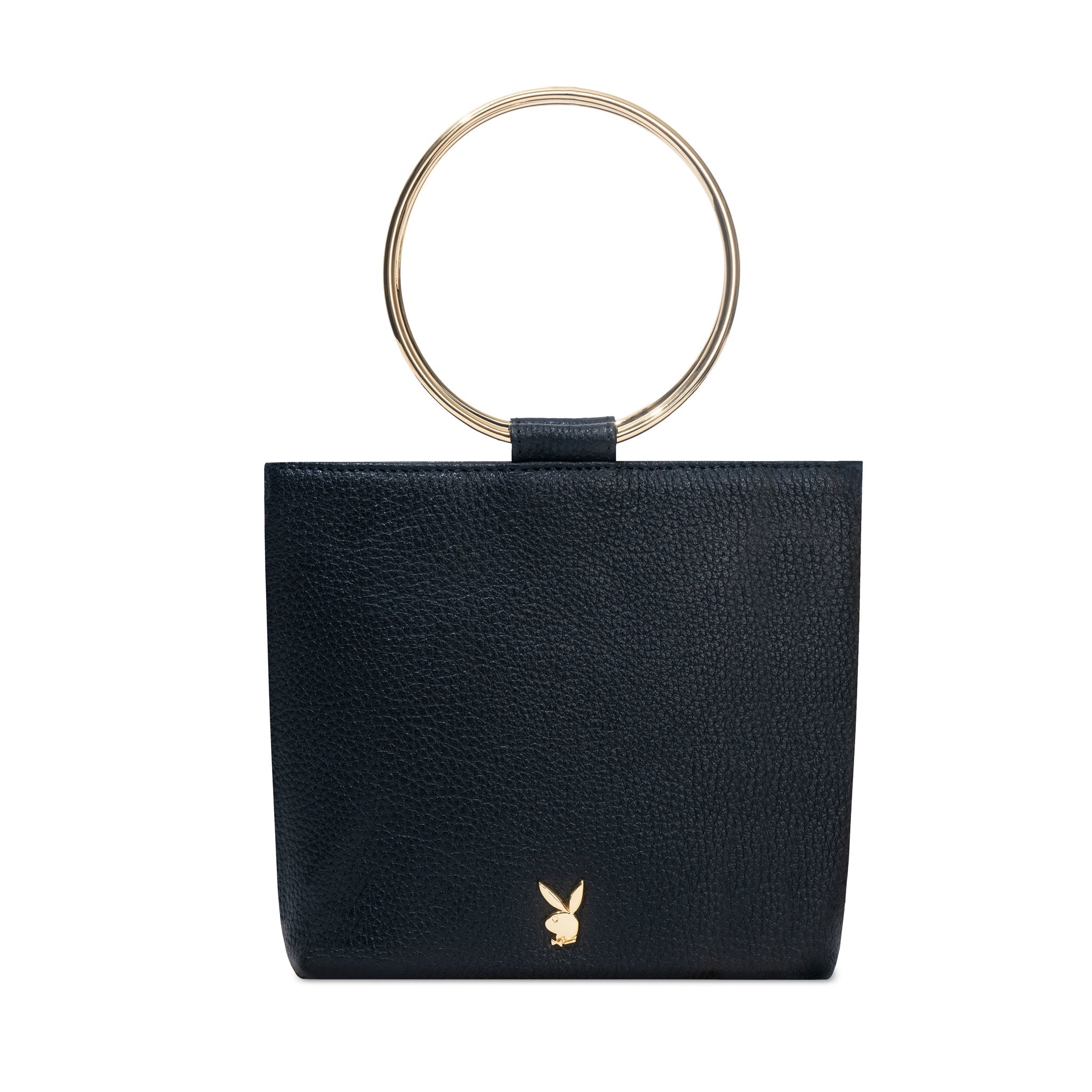 Women's Leather Ring Clutch - Playboy