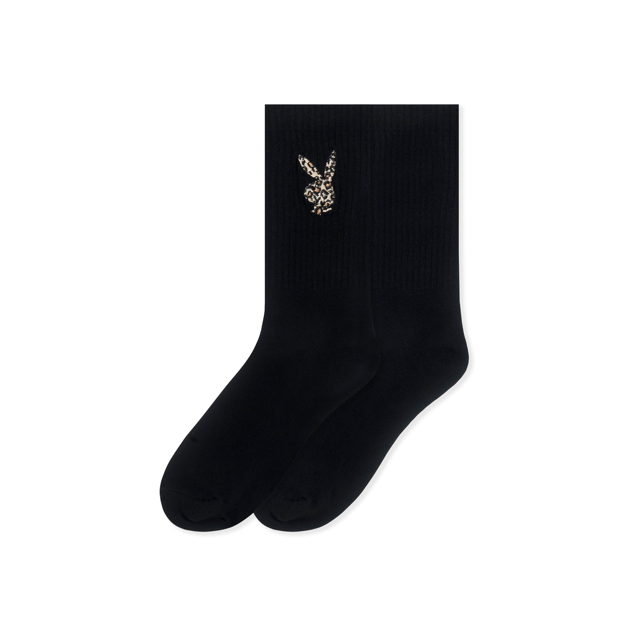 Women's Leopard Print Bunny Socks - Playboy