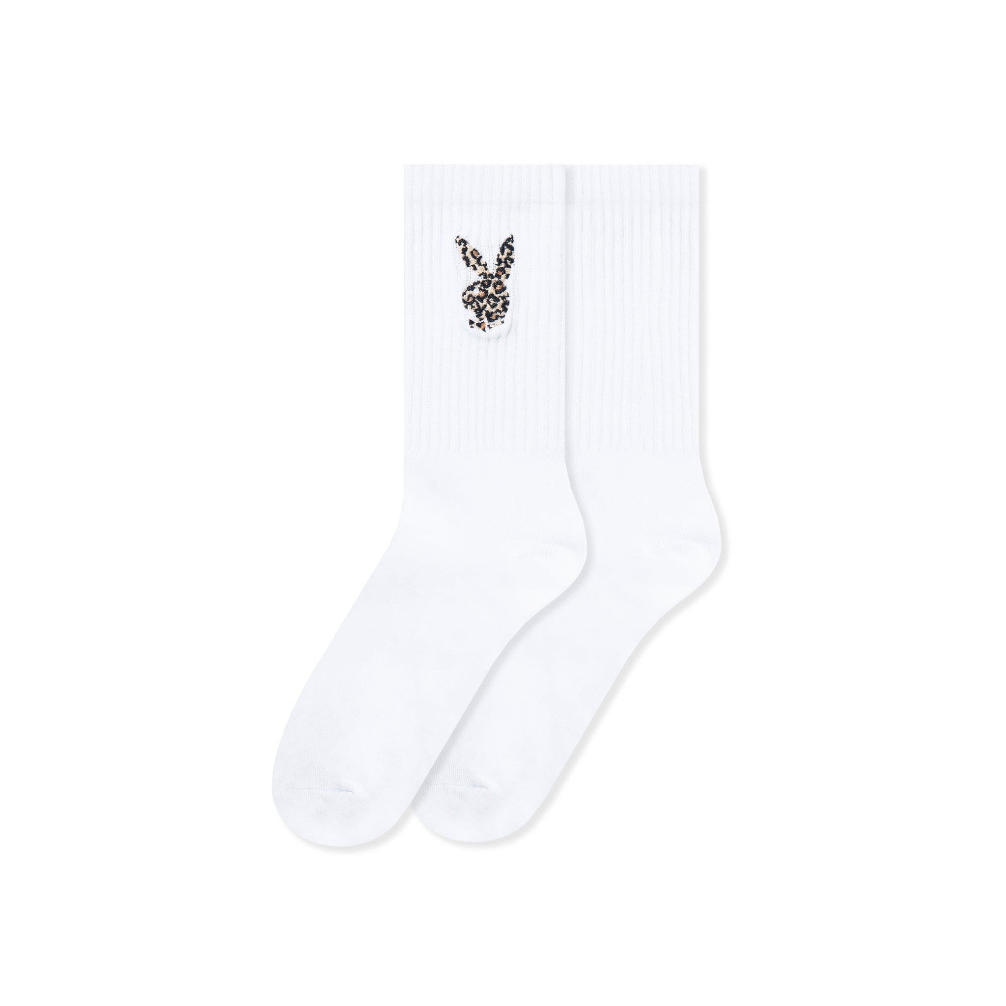 Women's Leopard Print Bunny Socks - Playboy