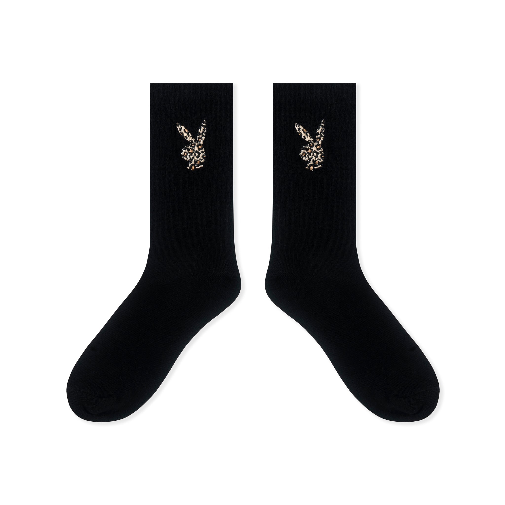 Women's Leopard Print Bunny Socks - Playboy