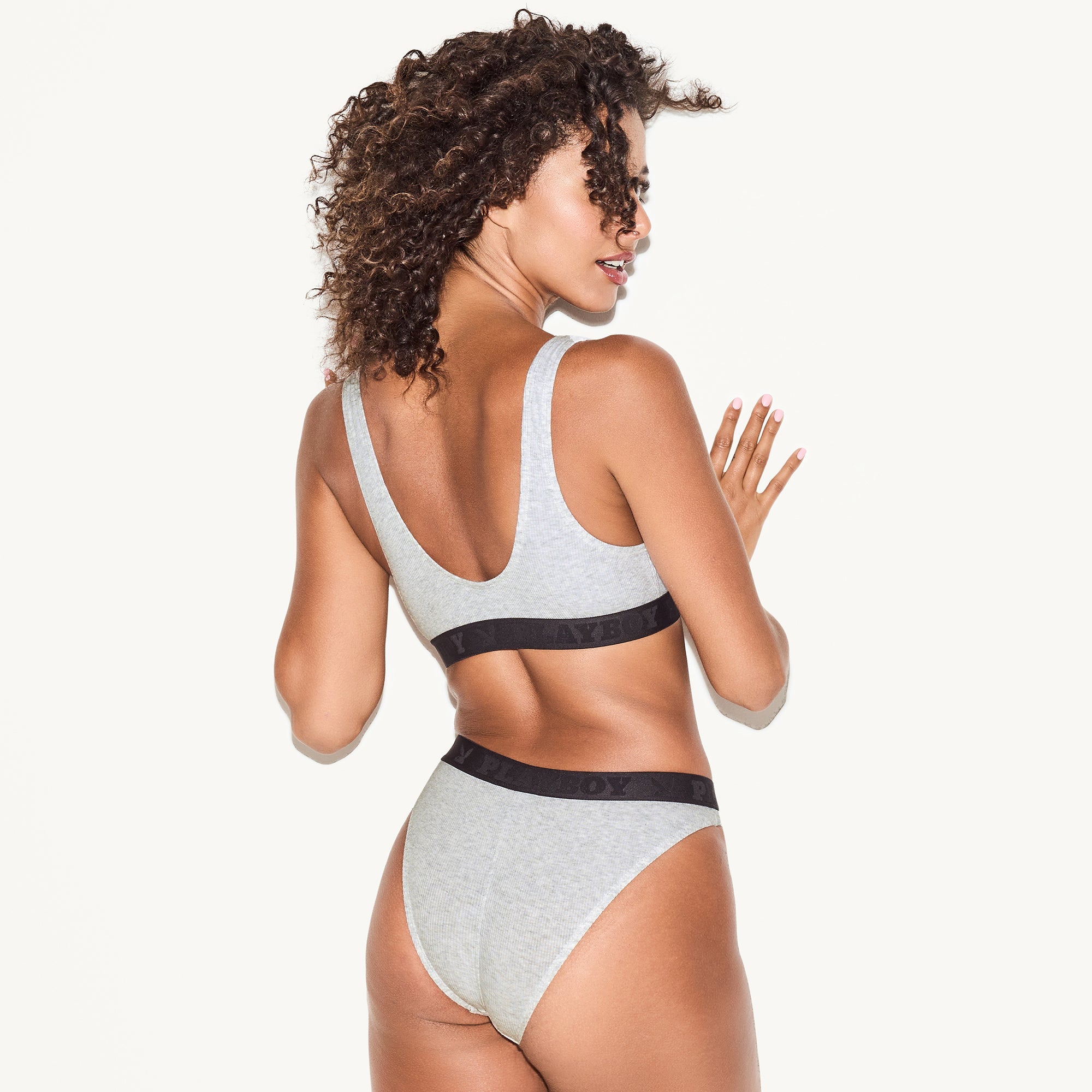 Captivating Triangle Bralette: Unveil Comfort with Playboy The Basics