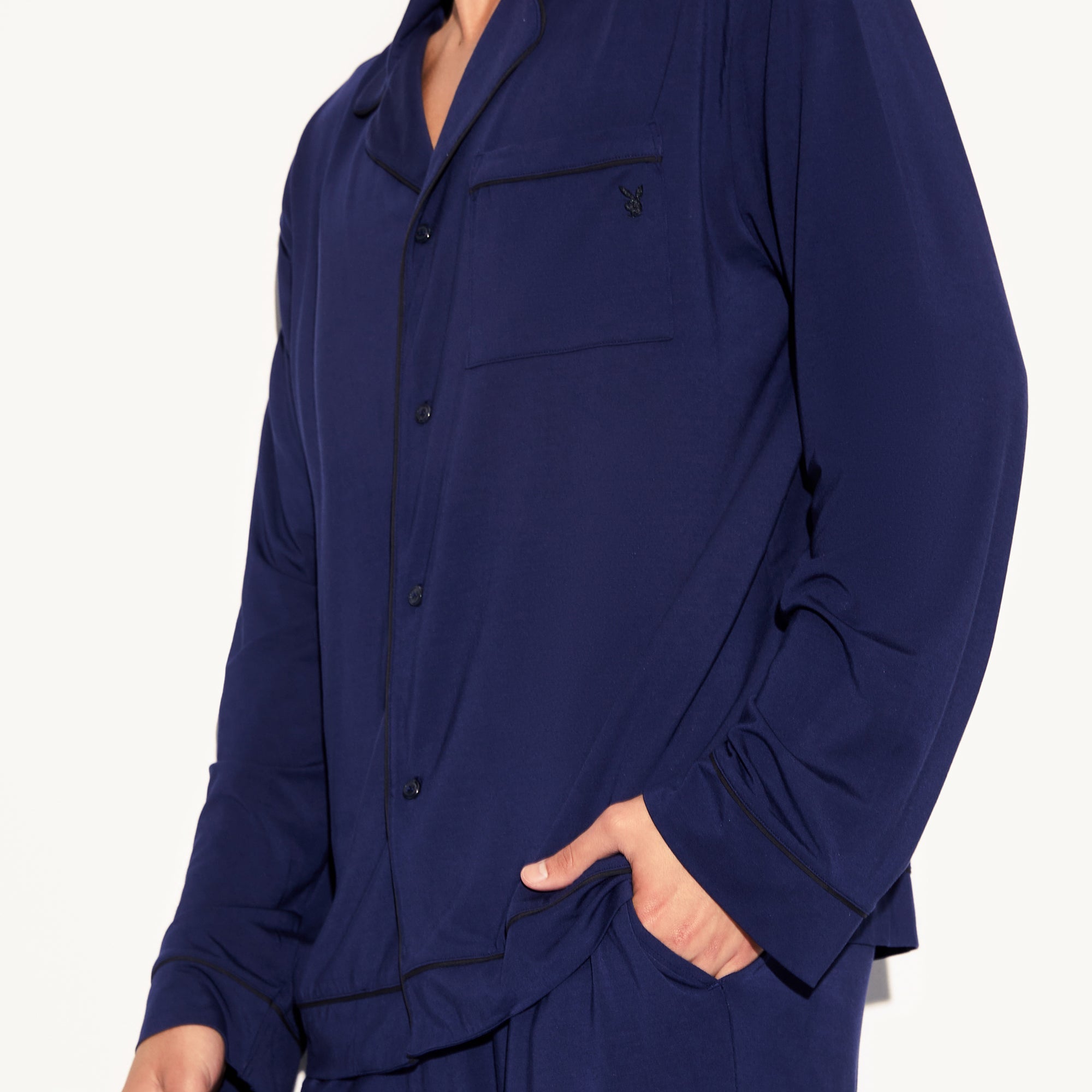 Men's Classic Sleep Set, Navy