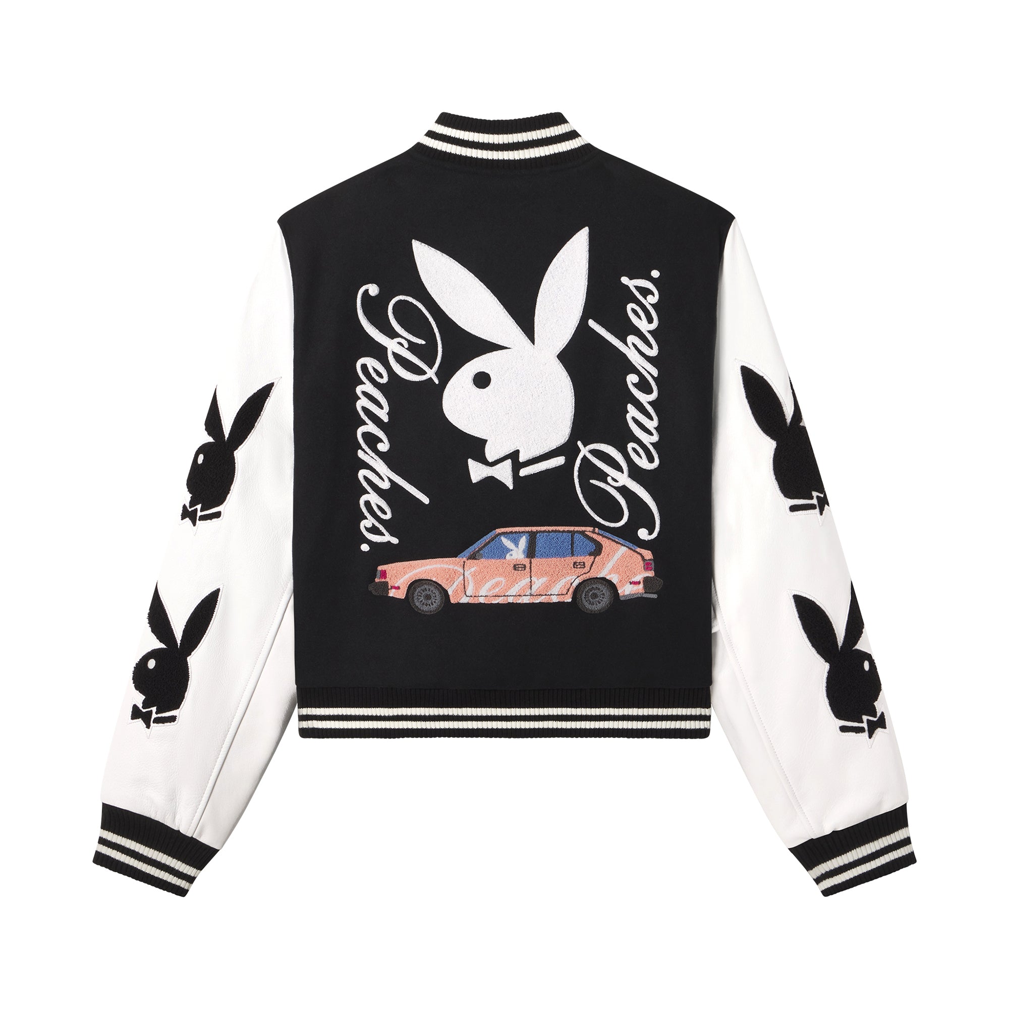 Playboy x Peaches. Varsity Jacket