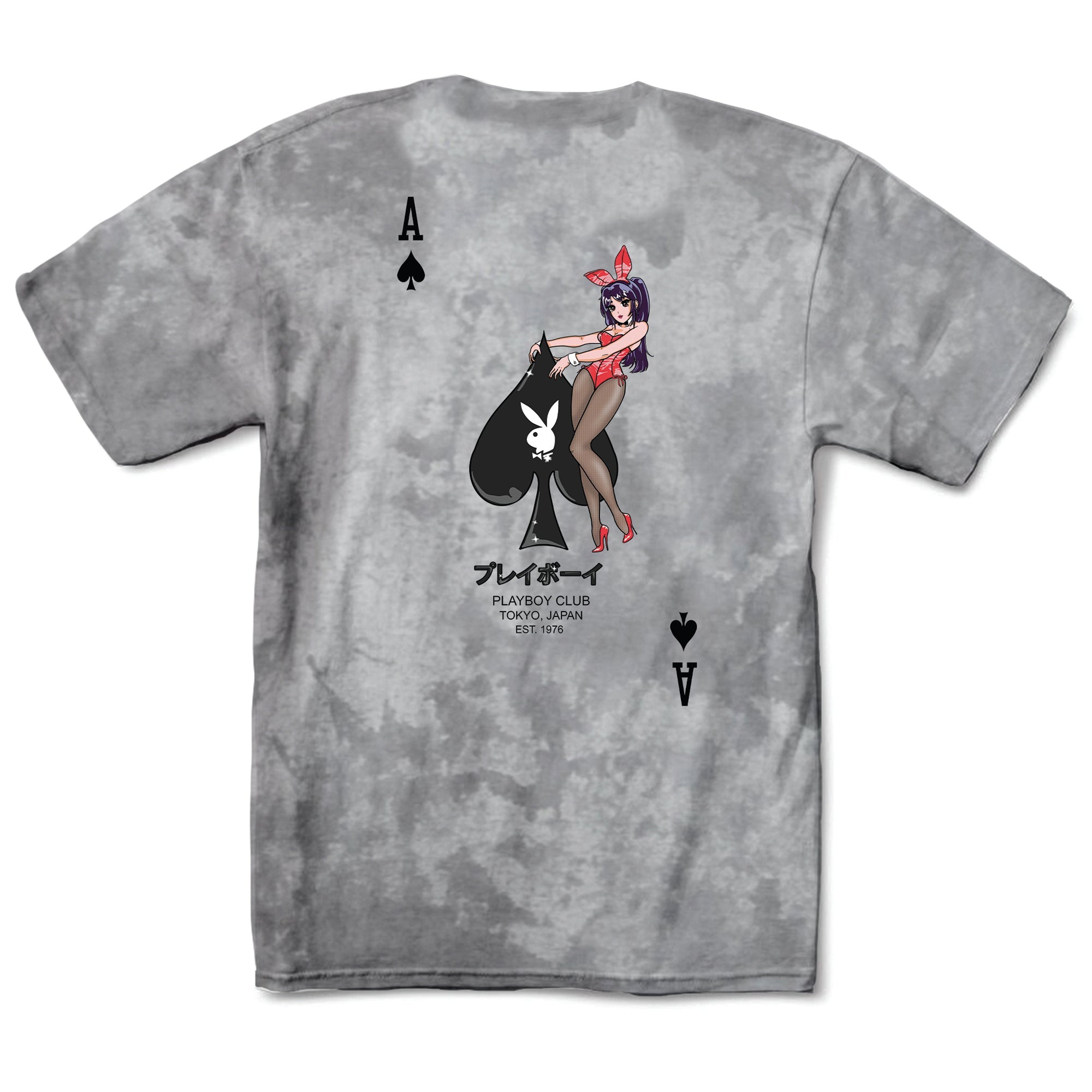 Ace of Spades T-Shirt Tie-Dye