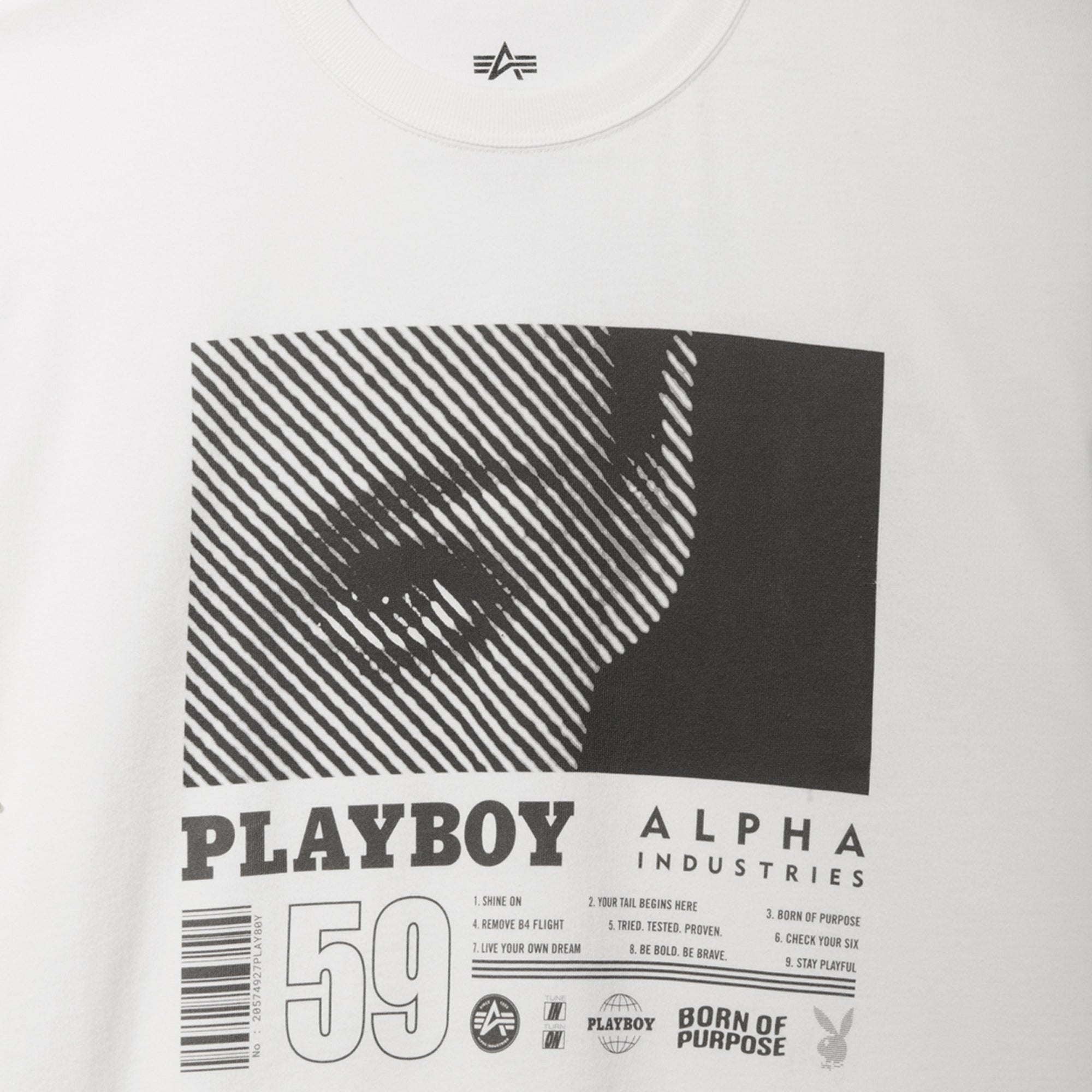 Playboy x Alpha Industries World Tour T-Shirt