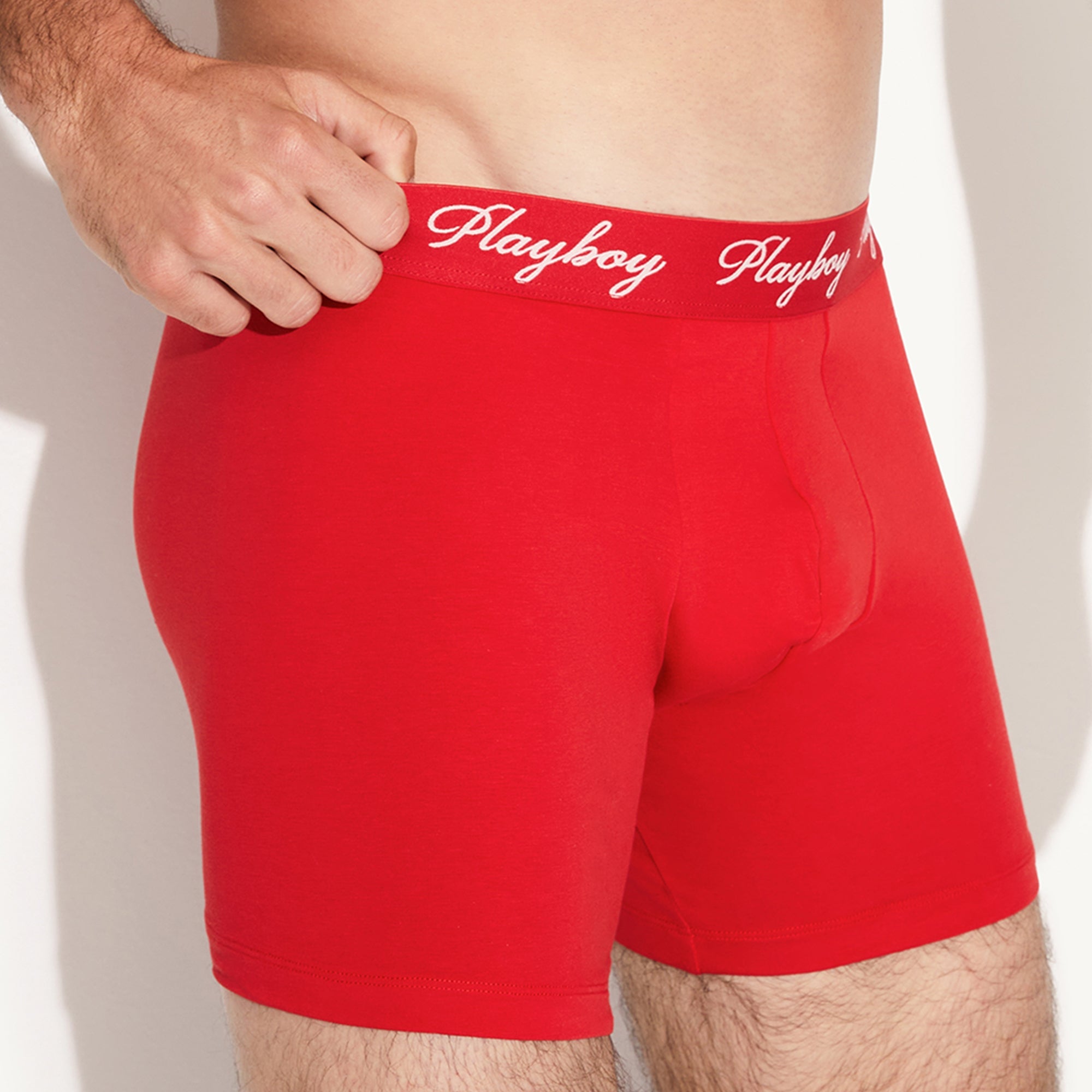 The Basics Men s Boxer Brief Red
