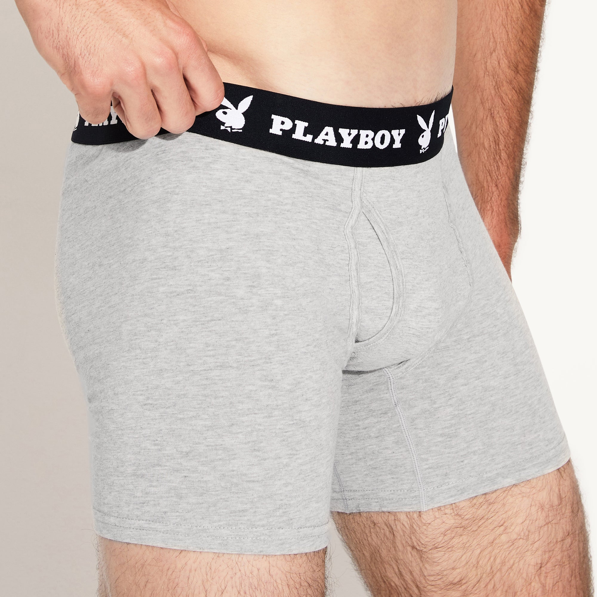 Designer Underwear for Men  Rabbit Head Boxer Briefs by Playboy