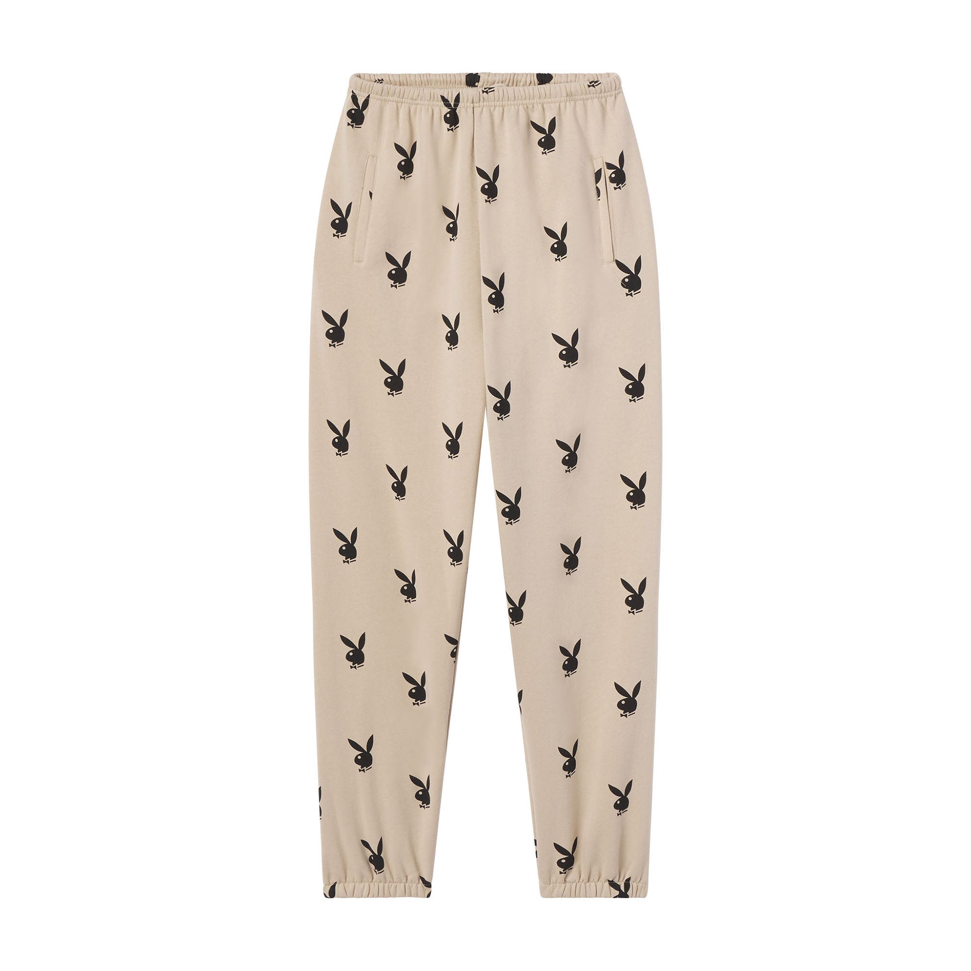 Missguided white playboy new arrivals joggers