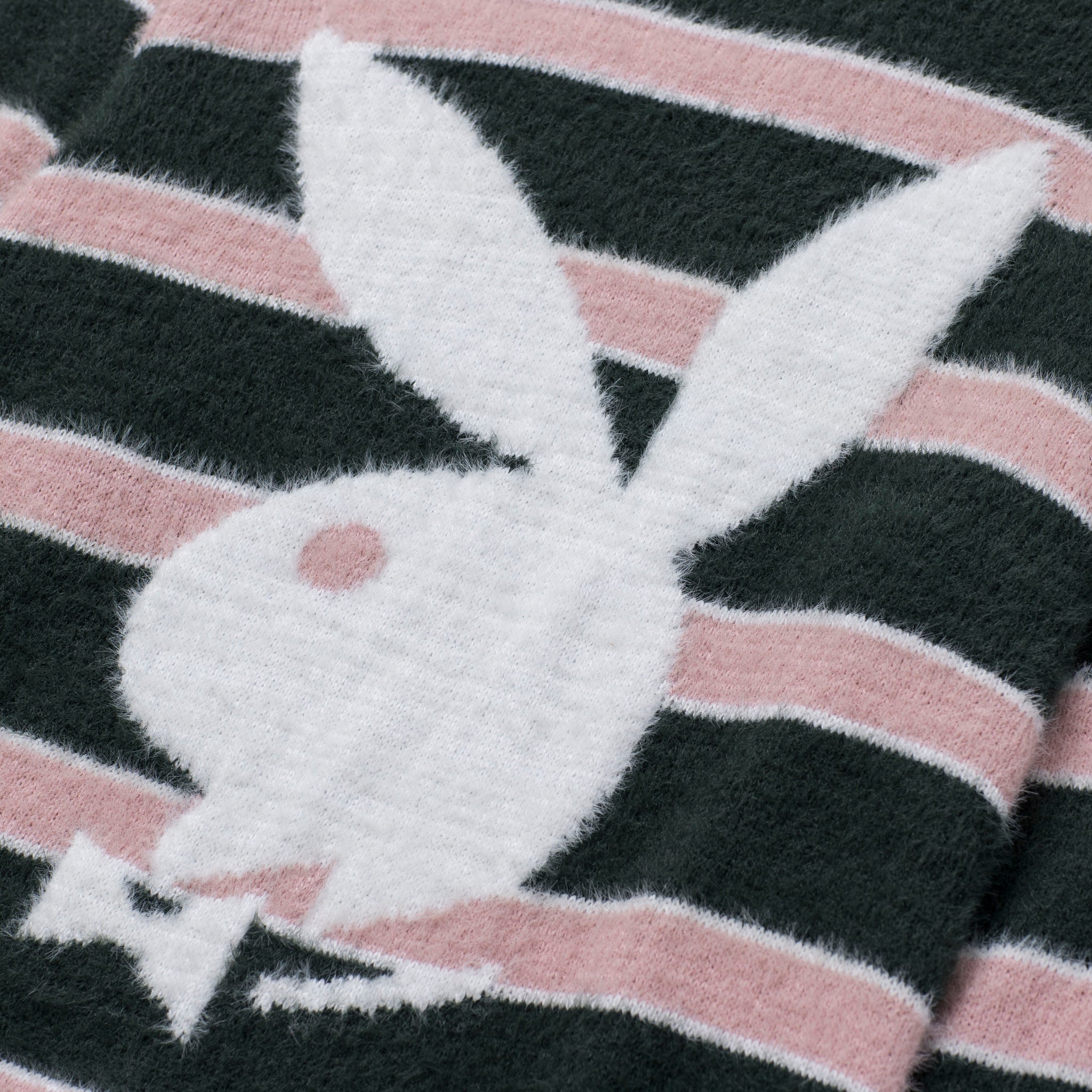 Playboy x HUF Faux Mohair Striped Sweater