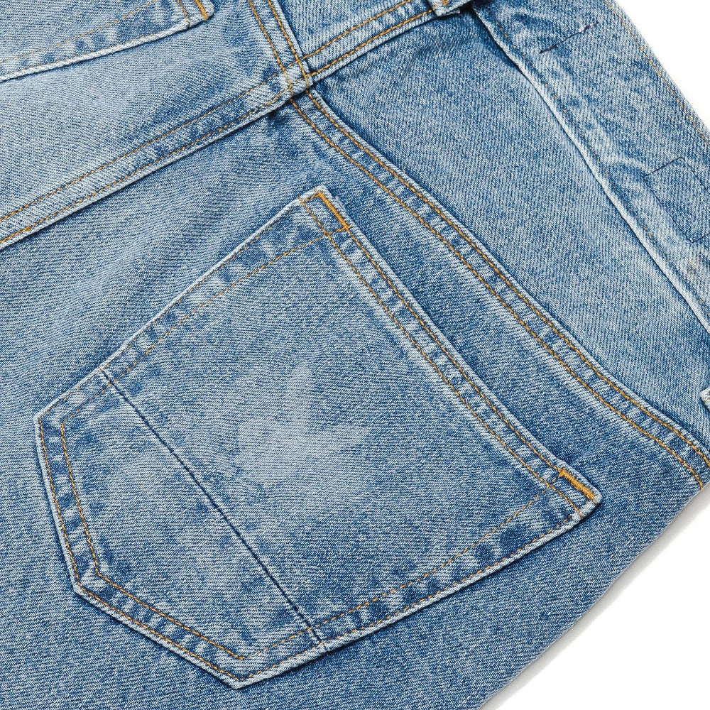 Men's Medium Wash Vintage Denim Pants