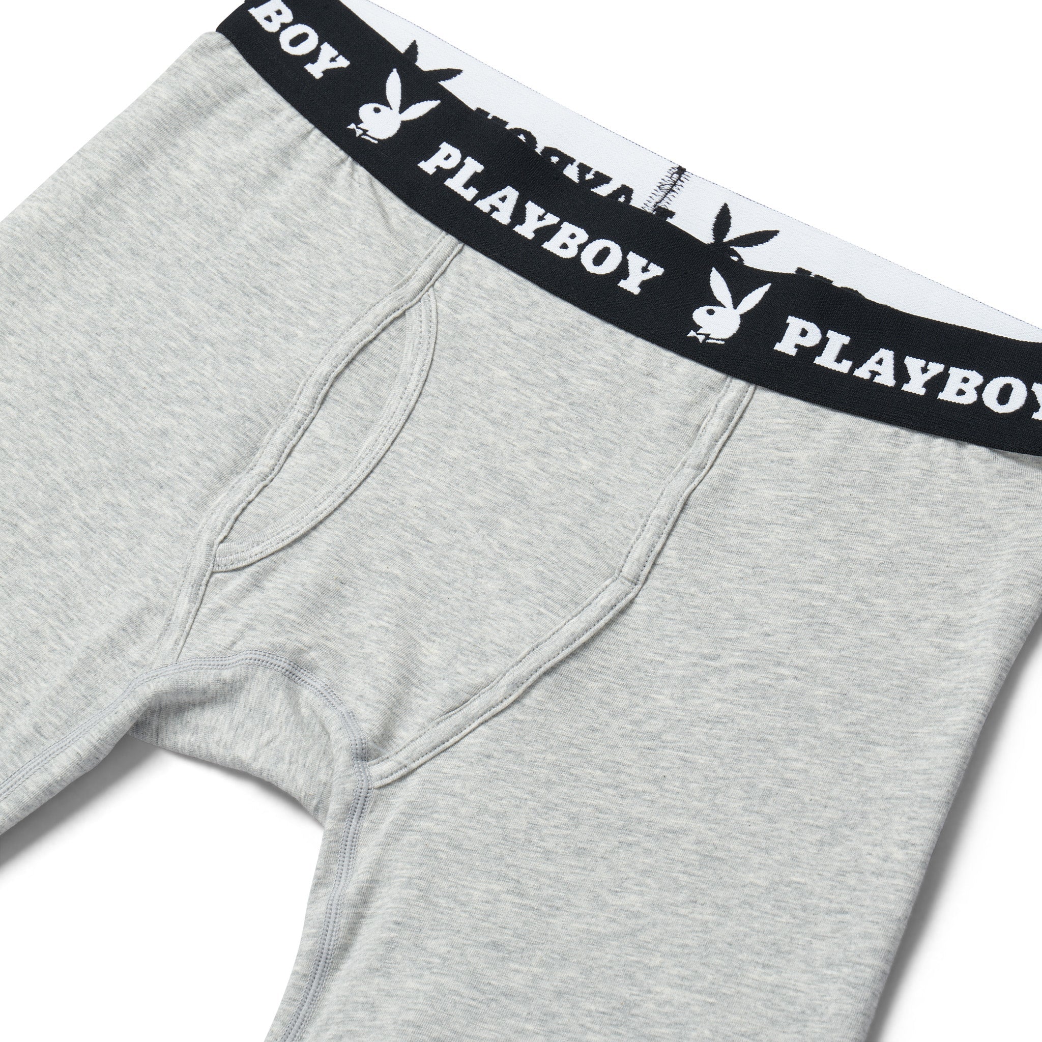Playboy Men's Cotton Uno Boxer Briefs (Pack of 3)