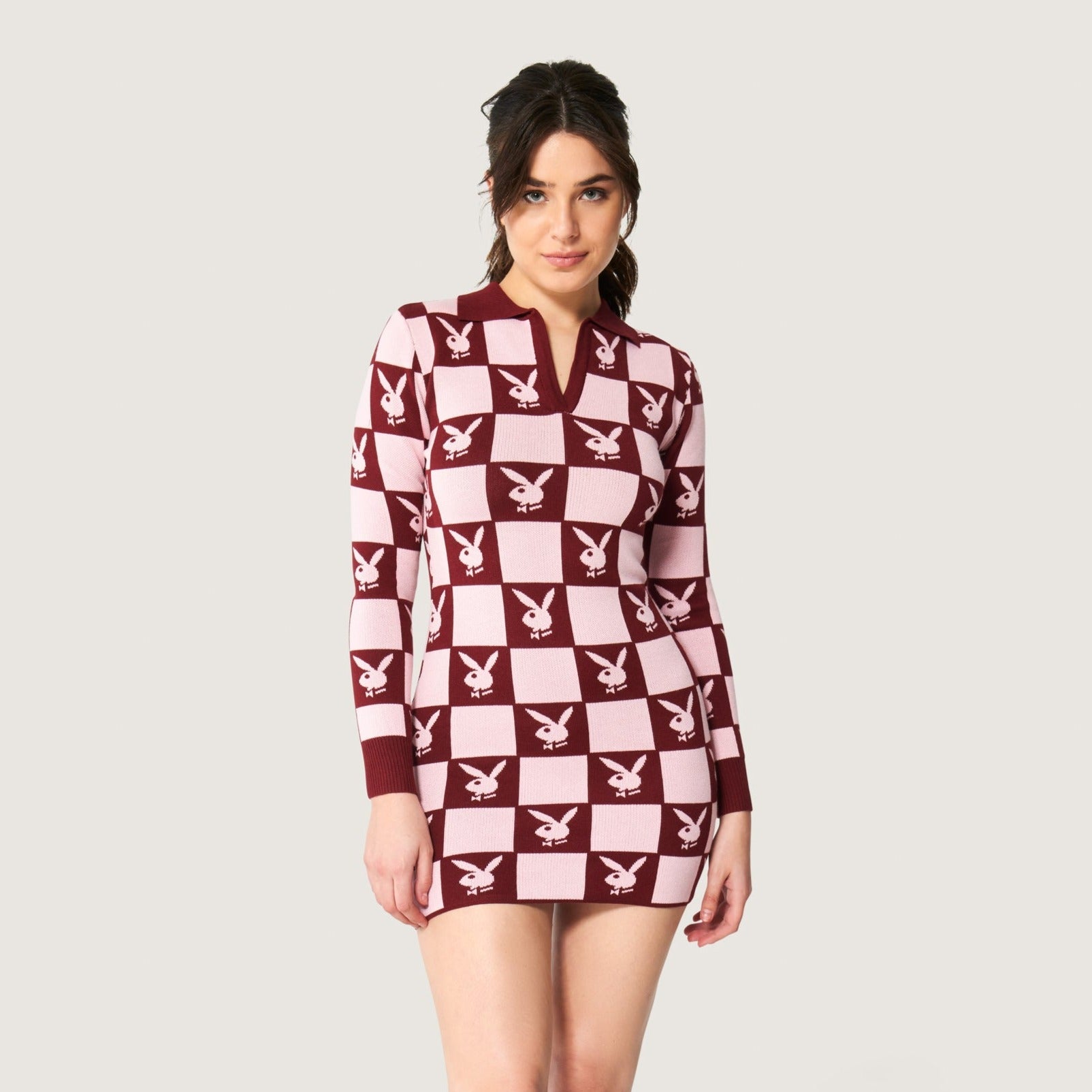 Women's Checkerboard Dress