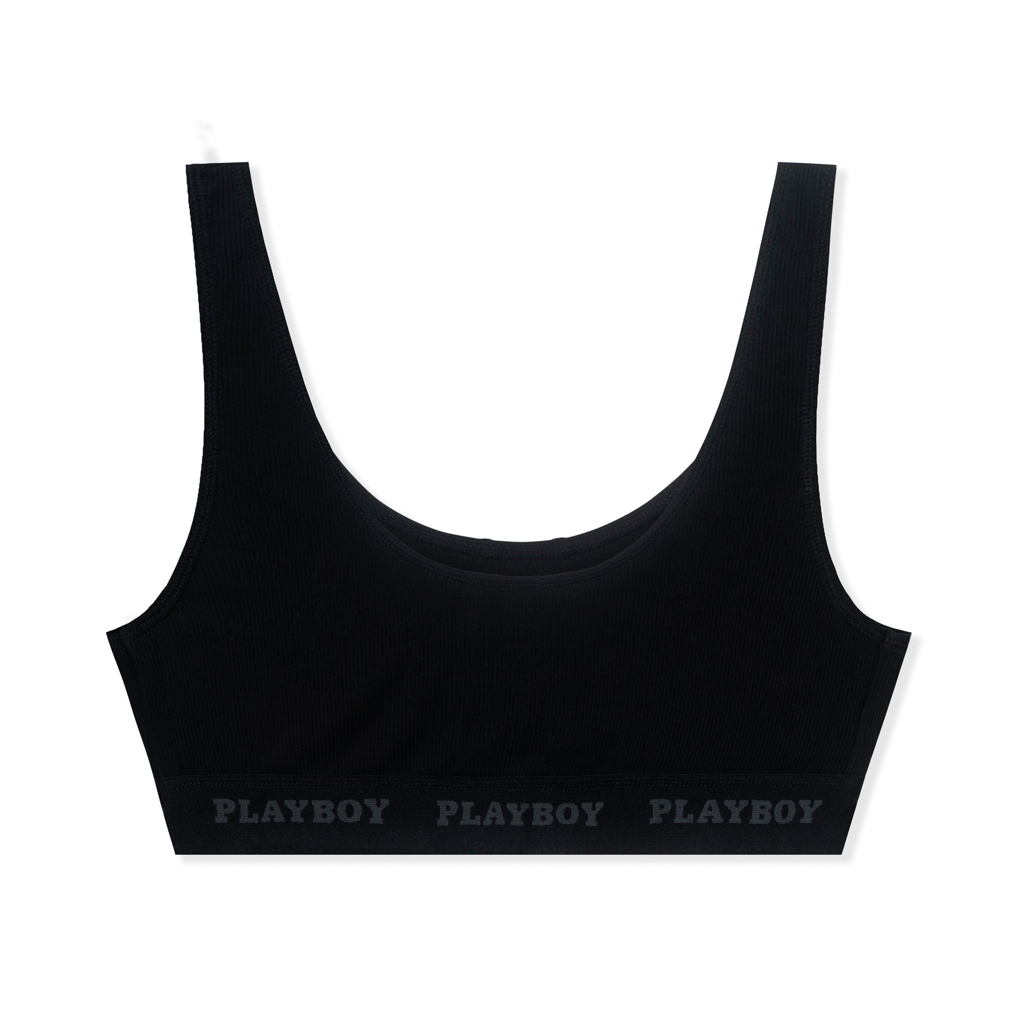 PSD Womens Playboy Glow Sports Bra Black XS, Black, X-Small : :  Clothing, Shoes & Accessories