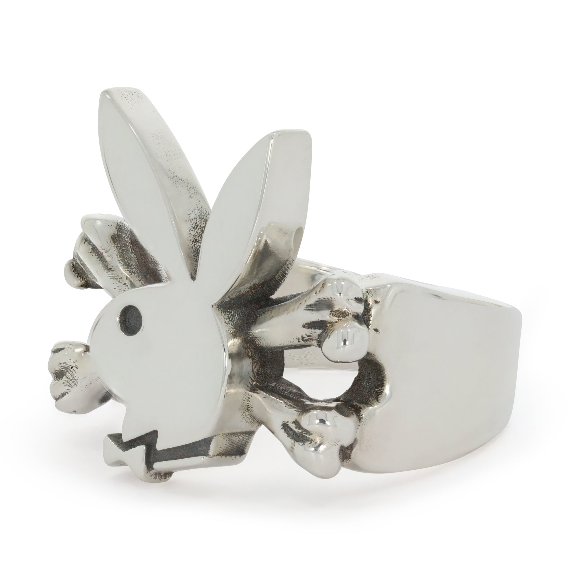 Playboy x The Great Frog Bunny and Crossbones Ring