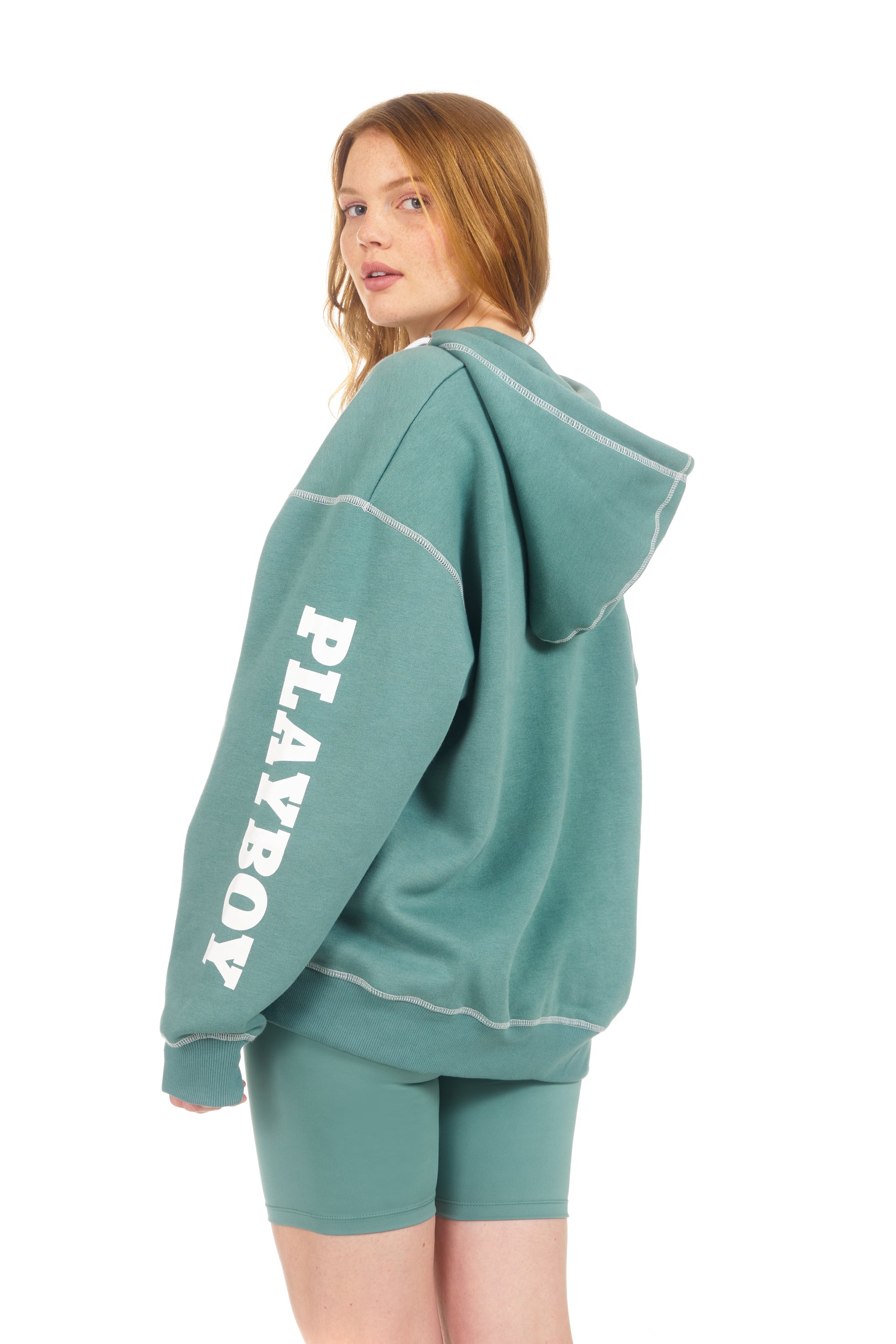 Playboy zip 2025 up hoodie